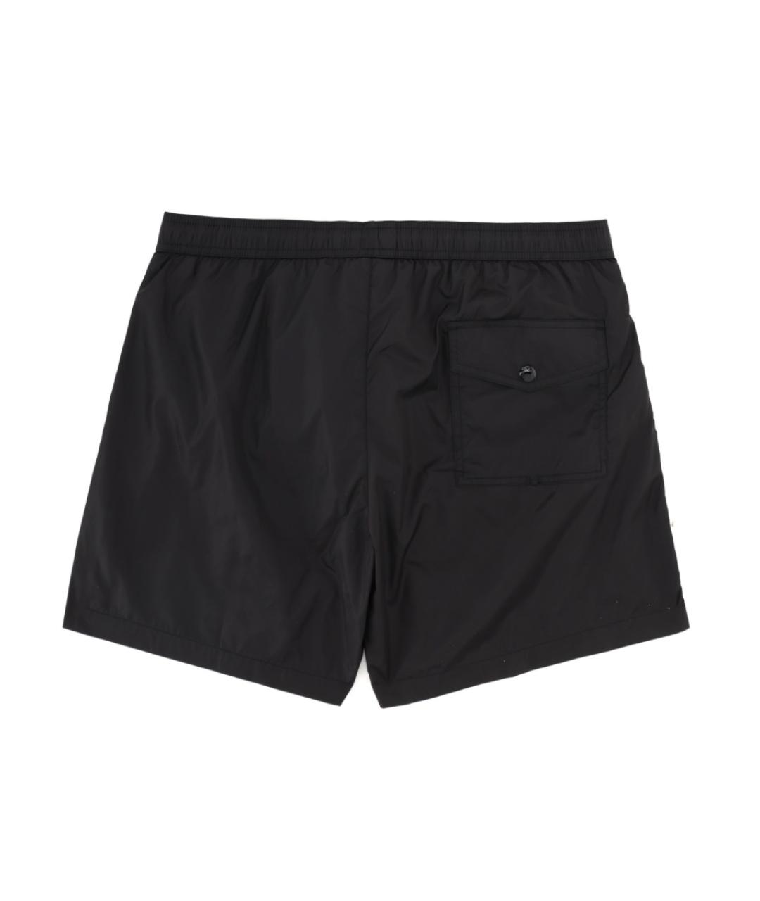 MONCLER Черные полиамидовые плавки, фото 2