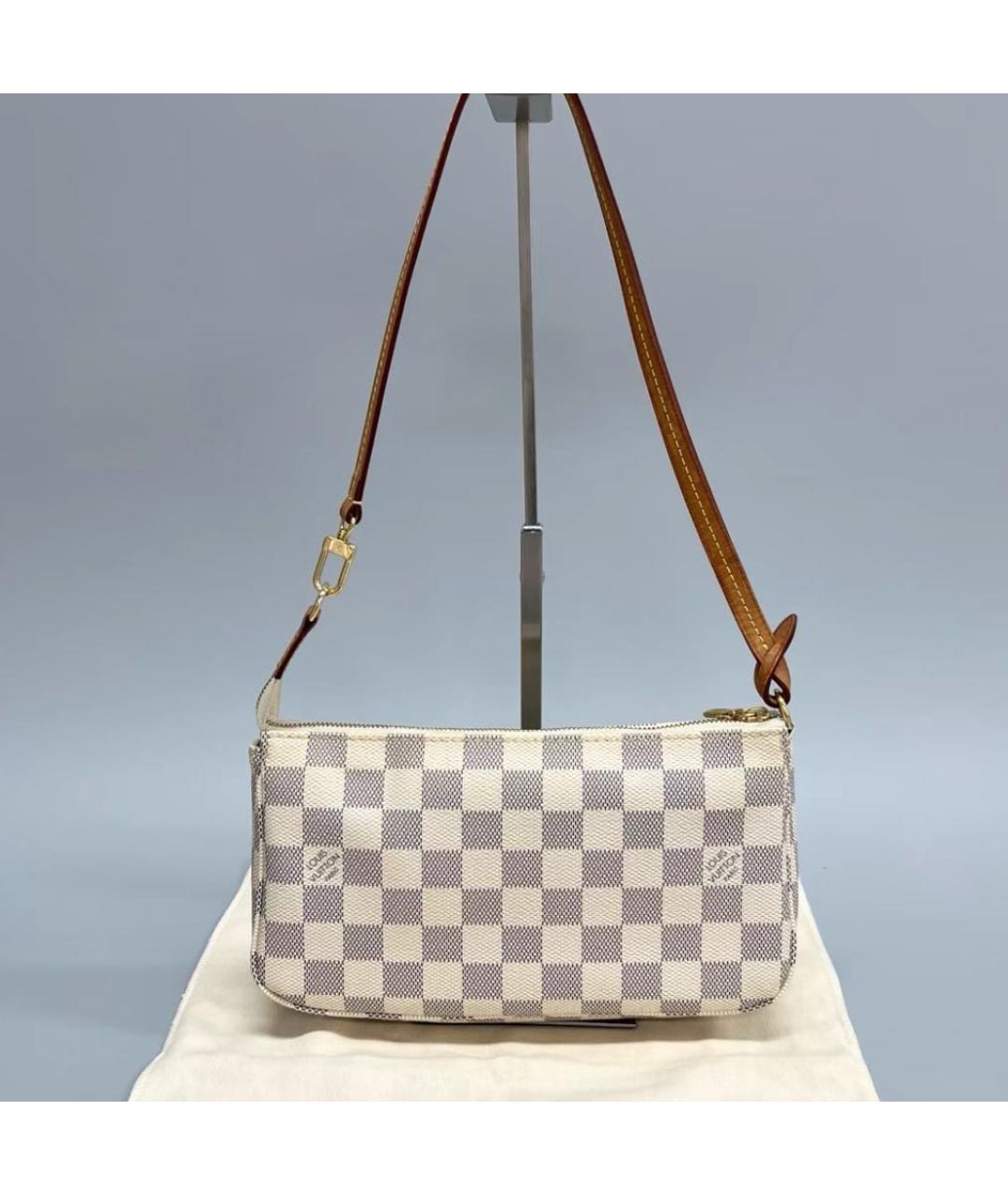 LOUIS VUITTON Бежевая сумка через плечо, фото 2