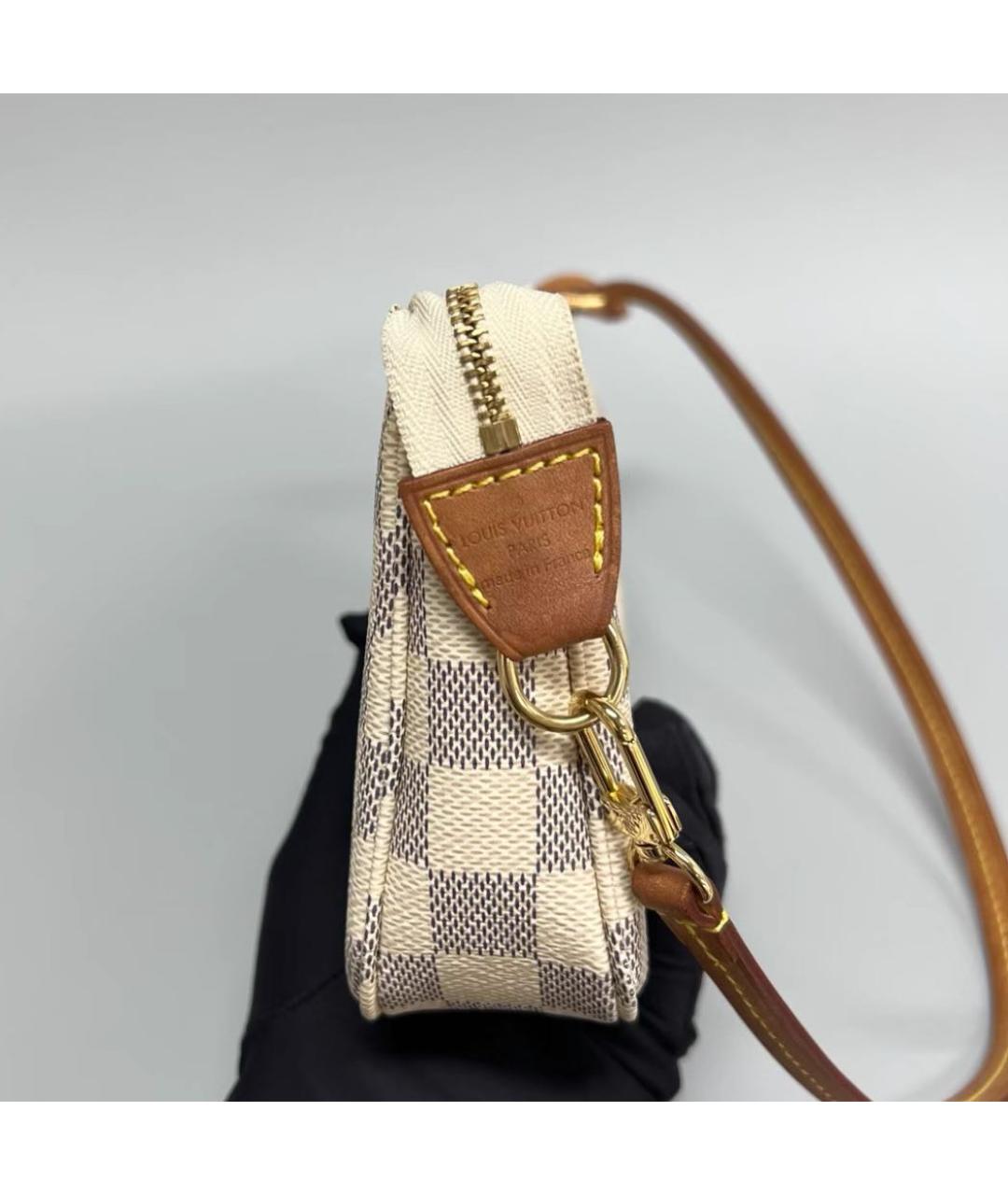 LOUIS VUITTON Бежевая сумка через плечо, фото 5