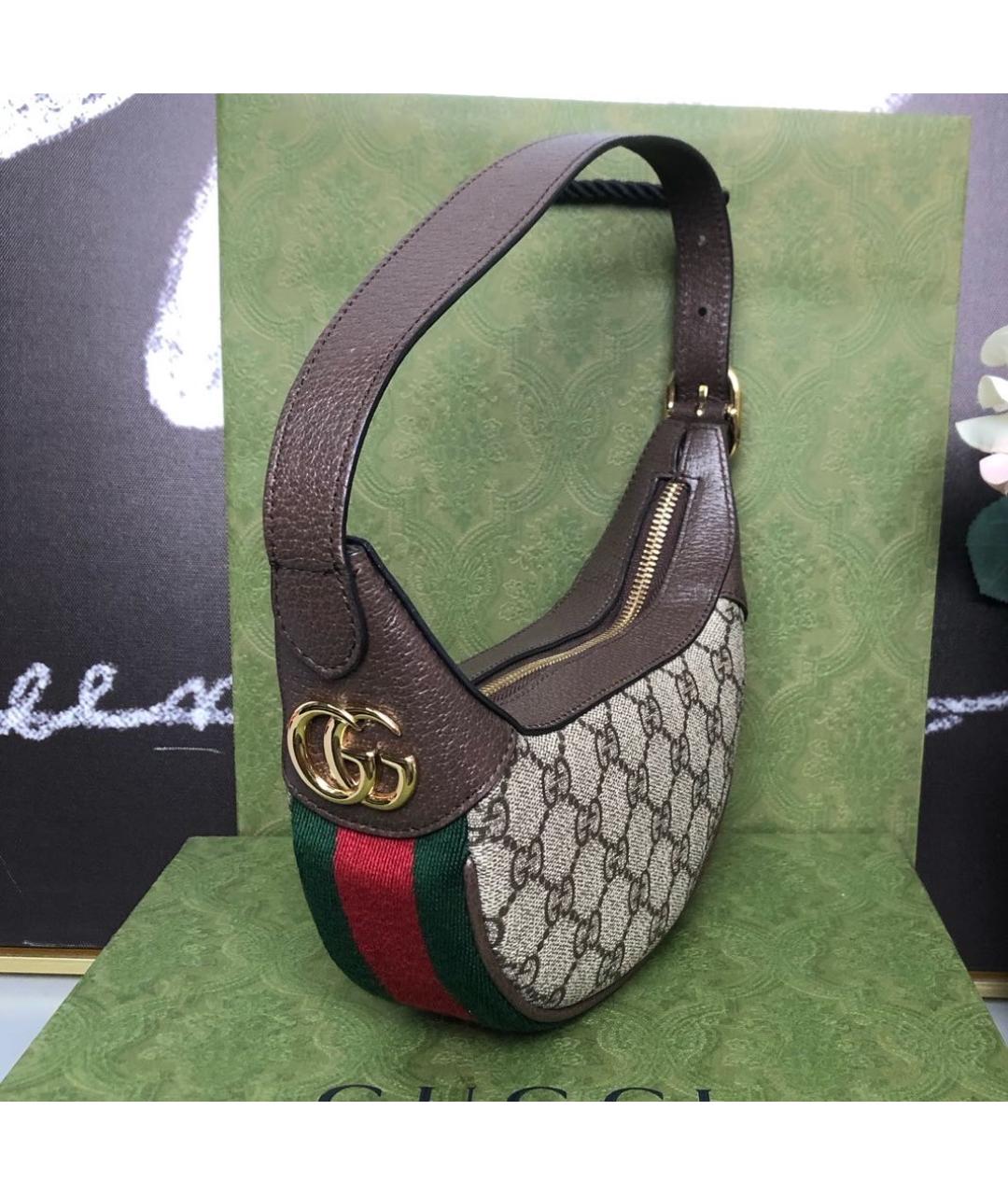 GUCCI Бежевая сумка через плечо, фото 3