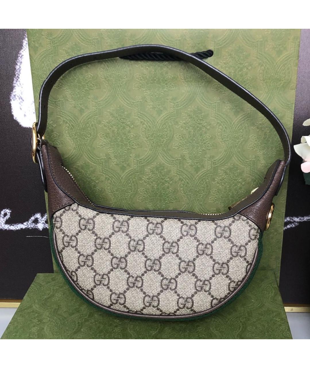 GUCCI Бежевая сумка через плечо, фото 4