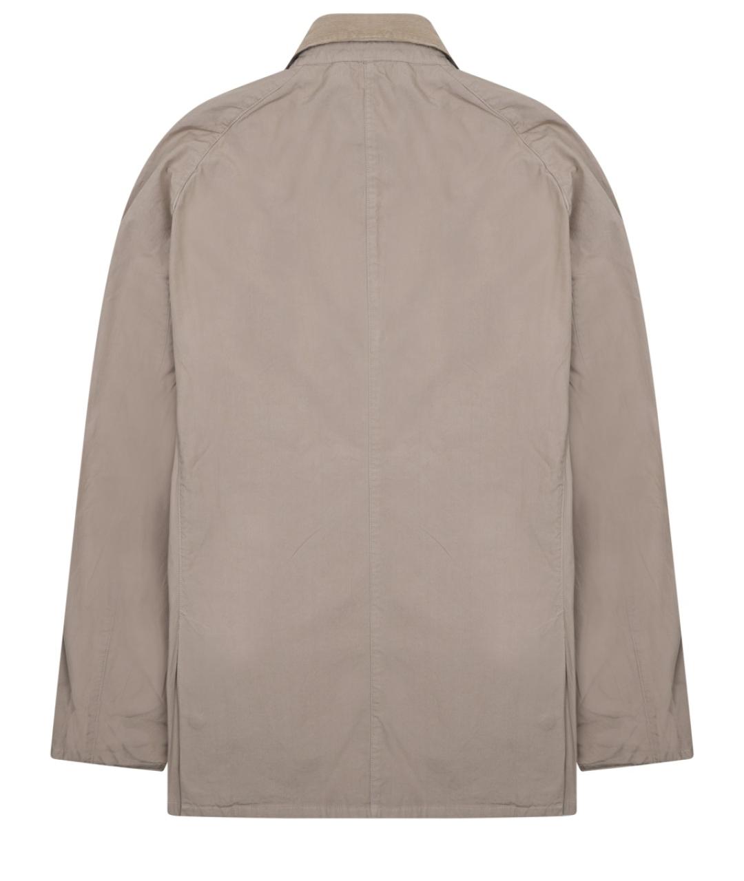 BARBOUR Бежевая хлопковая куртка, фото 2
