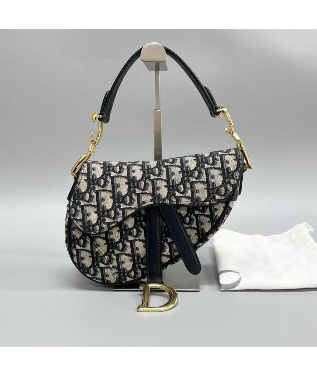 CHRISTIAN DIOR Мульти жаккардовая сумка с короткими ручками, фото 2