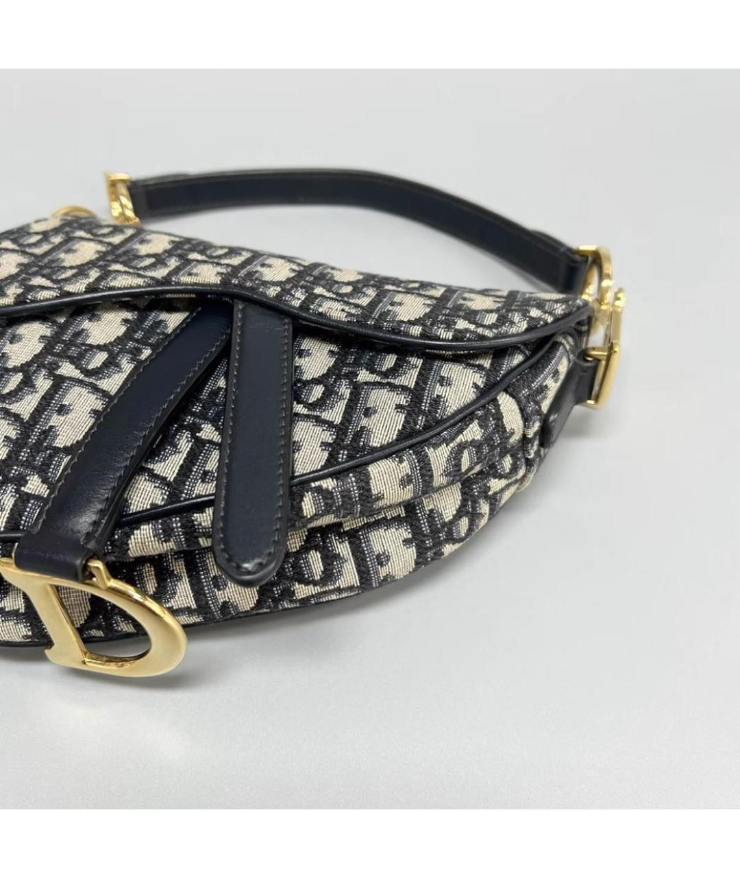 CHRISTIAN DIOR Мульти жаккардовая сумка с короткими ручками, фото 5