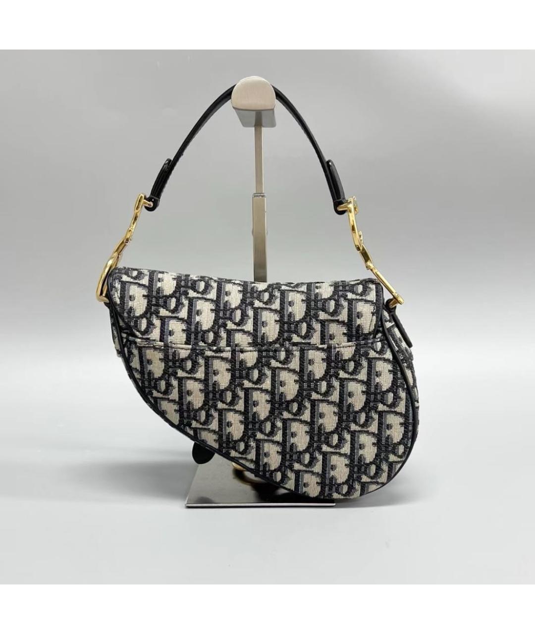 CHRISTIAN DIOR Мульти жаккардовая сумка с короткими ручками, фото 3