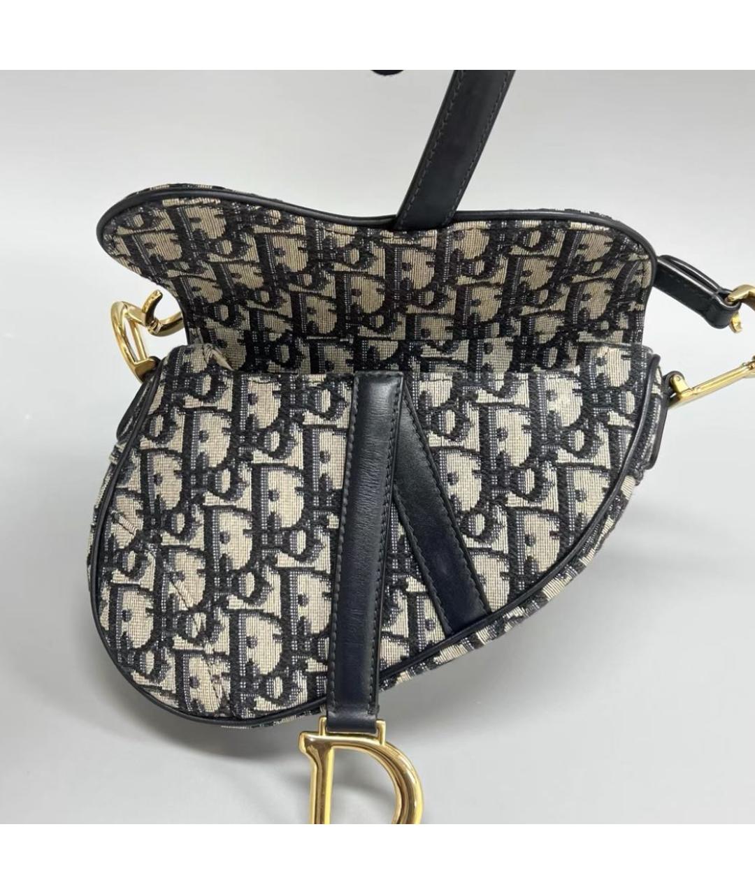 CHRISTIAN DIOR Мульти жаккардовая сумка с короткими ручками, фото 7