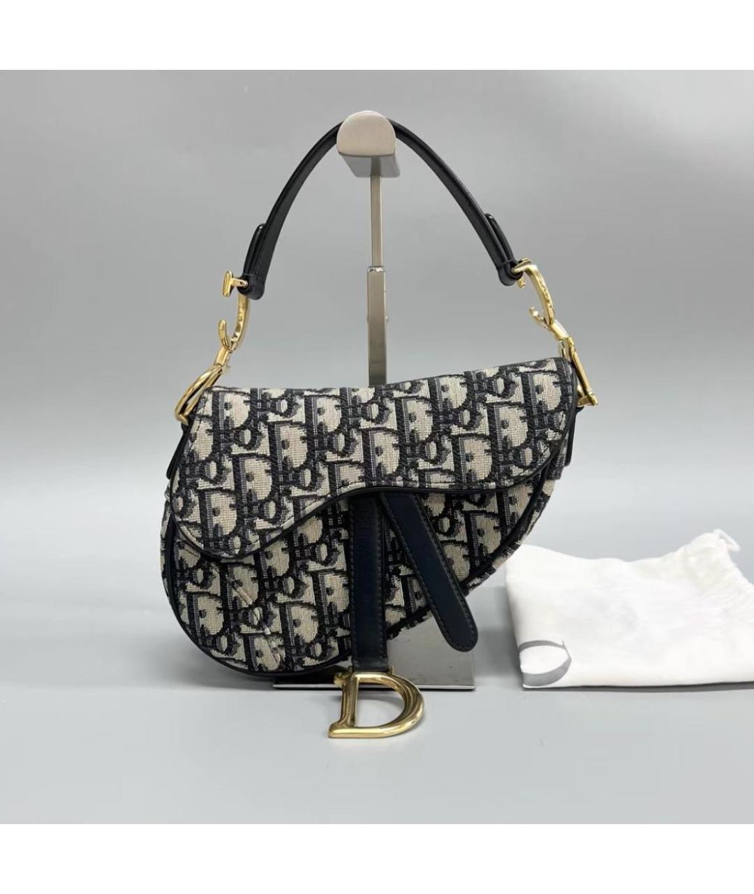 CHRISTIAN DIOR Мульти жаккардовая сумка с короткими ручками, фото 9