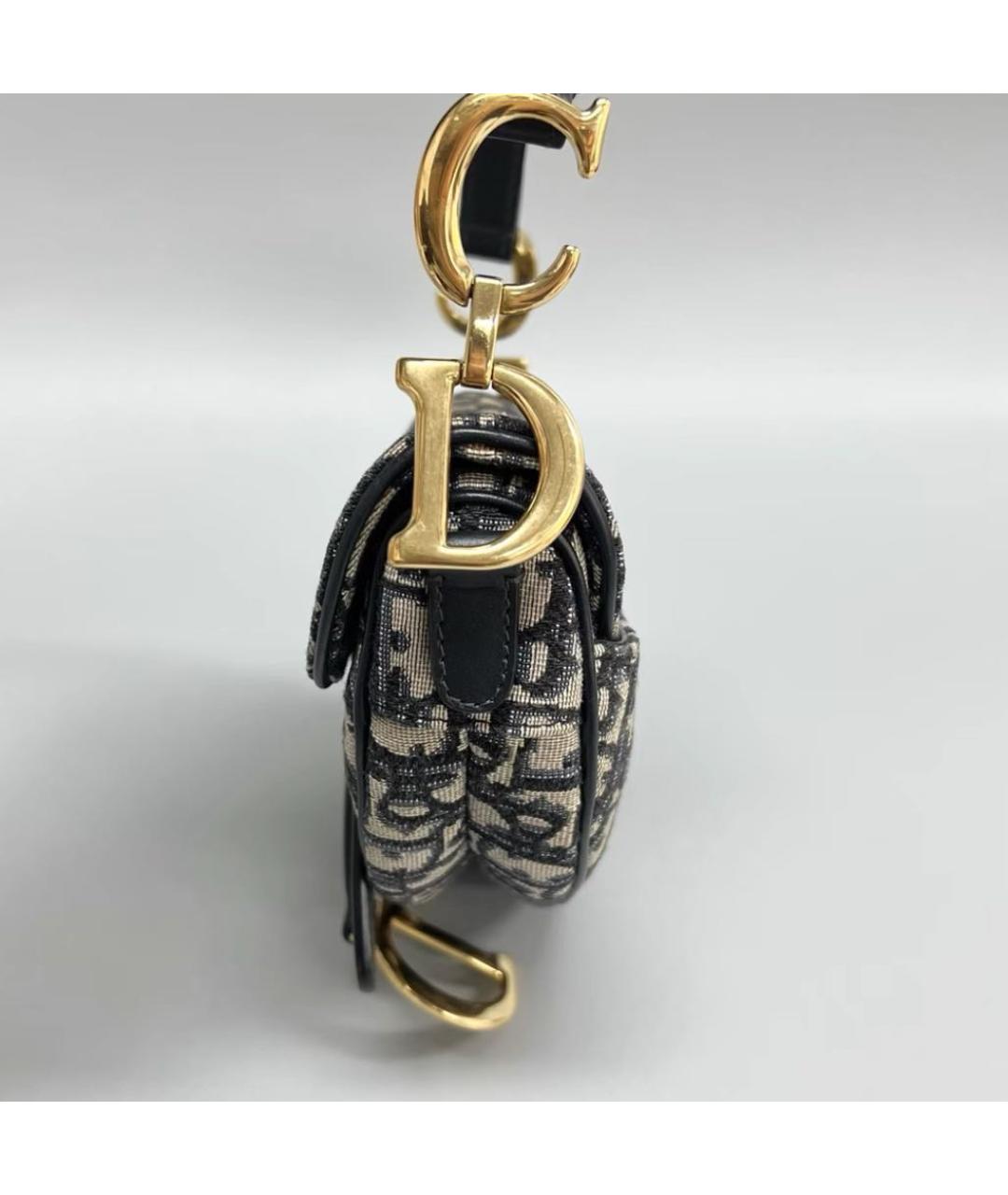 CHRISTIAN DIOR Мульти жаккардовая сумка с короткими ручками, фото 6