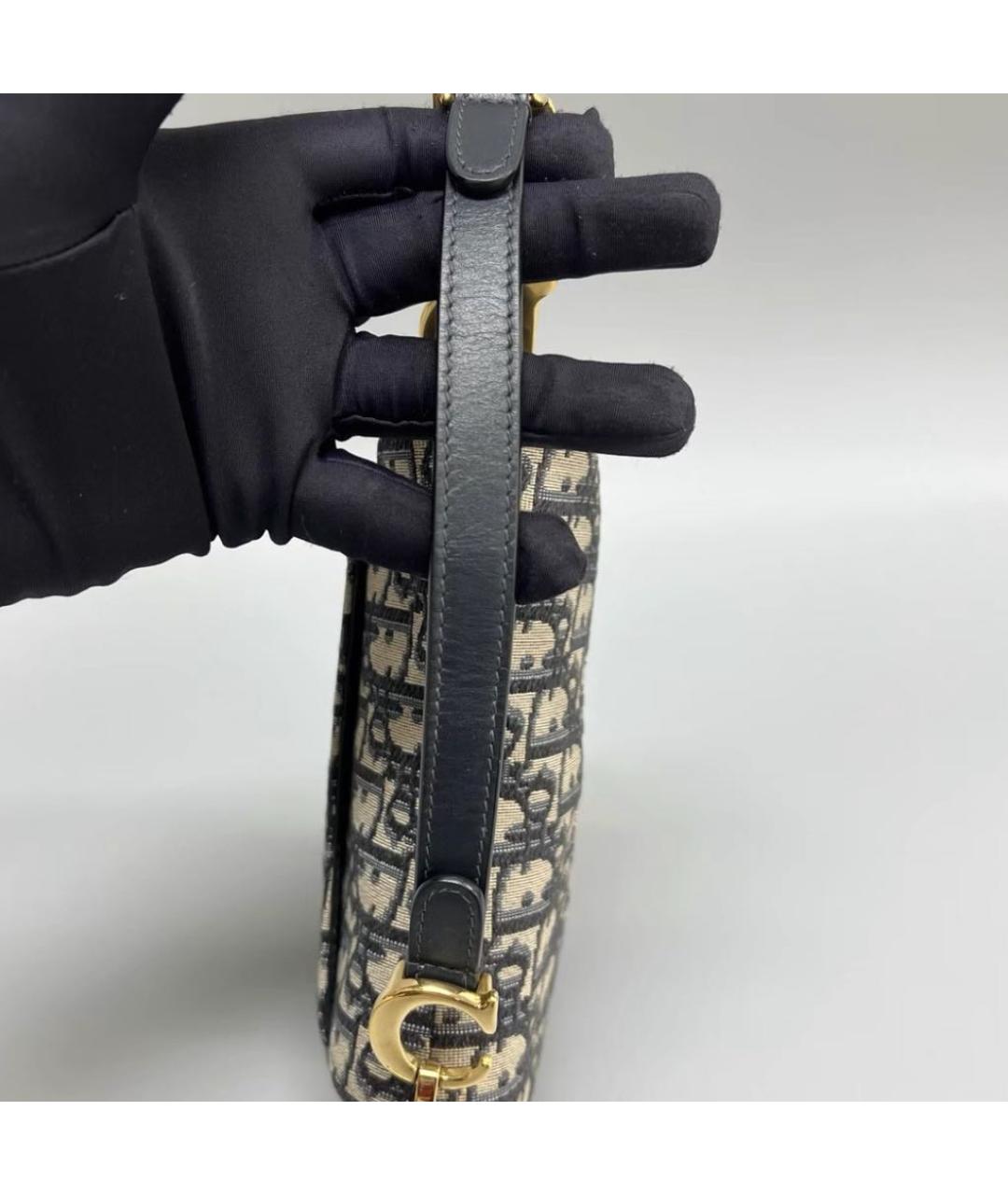 CHRISTIAN DIOR Мульти жаккардовая сумка с короткими ручками, фото 8