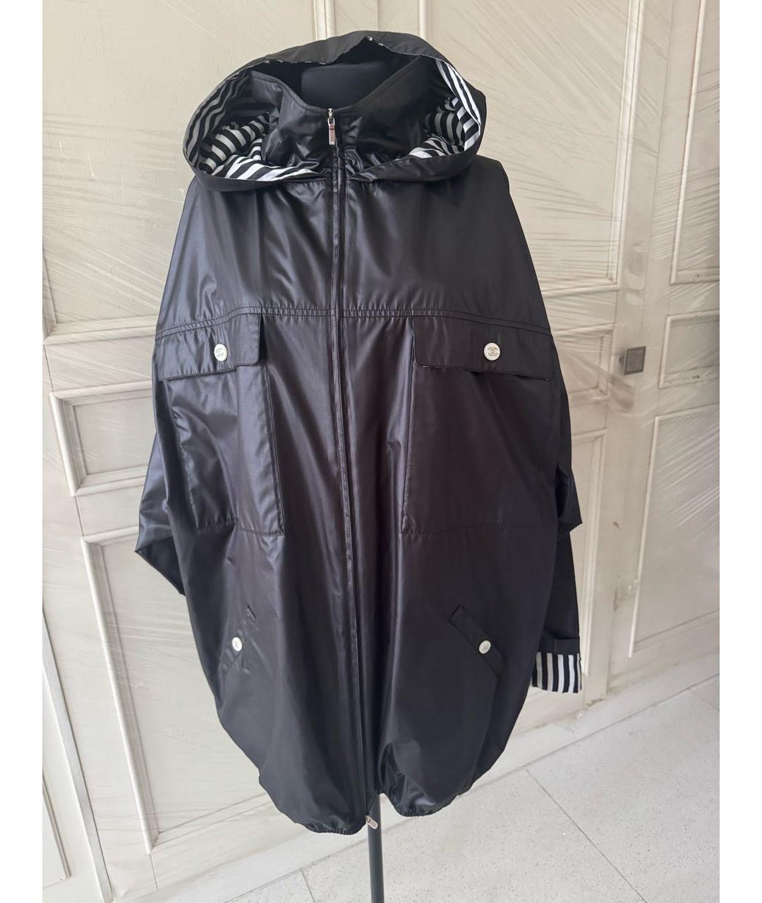 CHANEL Черная полиэстеровая куртка, фото 9