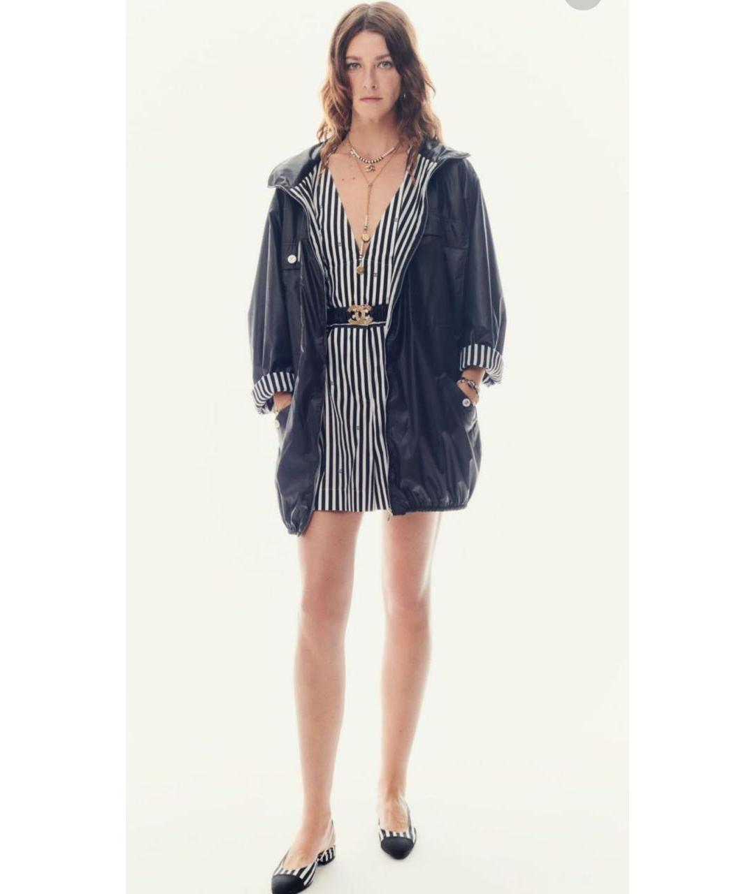 CHANEL Черная полиэстеровая куртка, фото 8