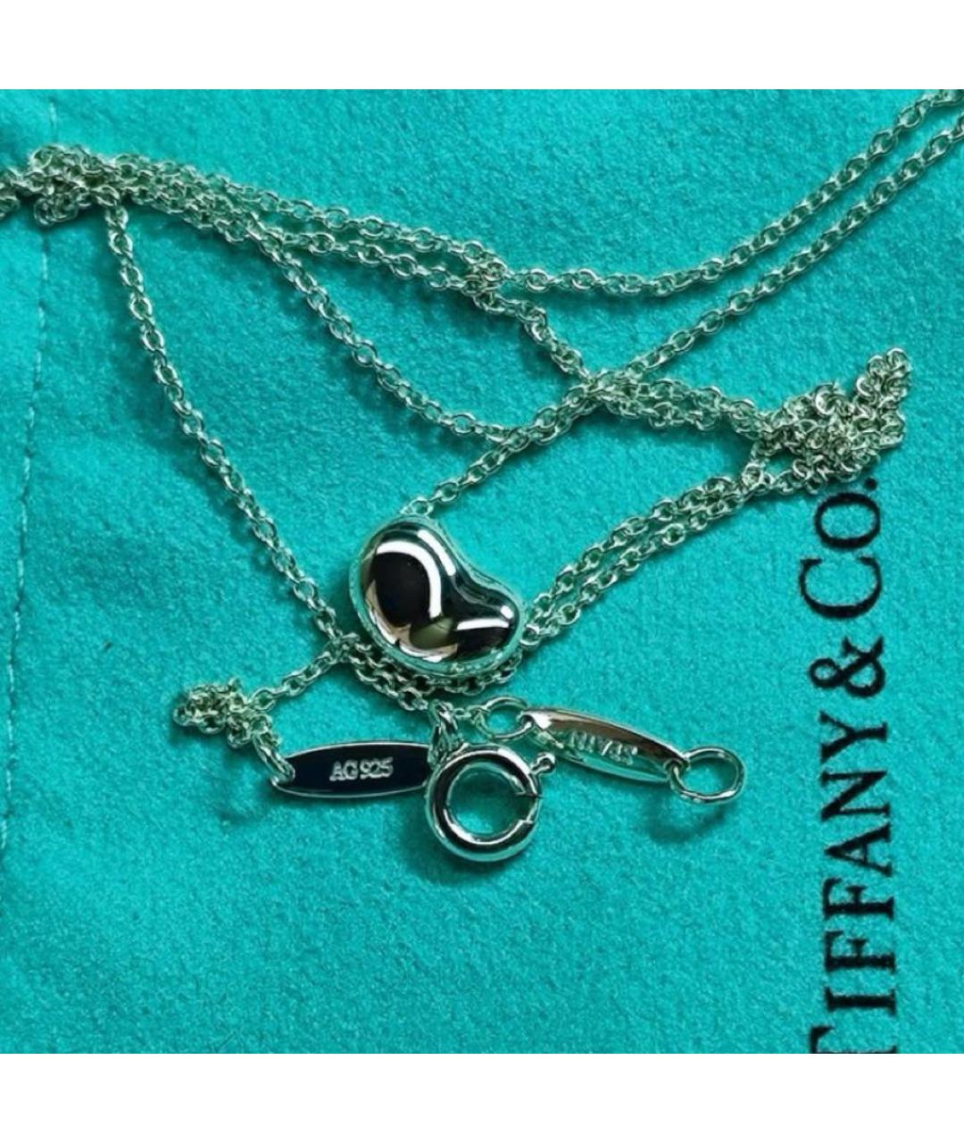 TIFFANY&CO Серебряное серебряное колье, фото 5