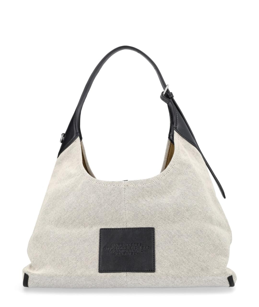 MARC JACOBS Белая хлопковая сумка через плечо, фото 2