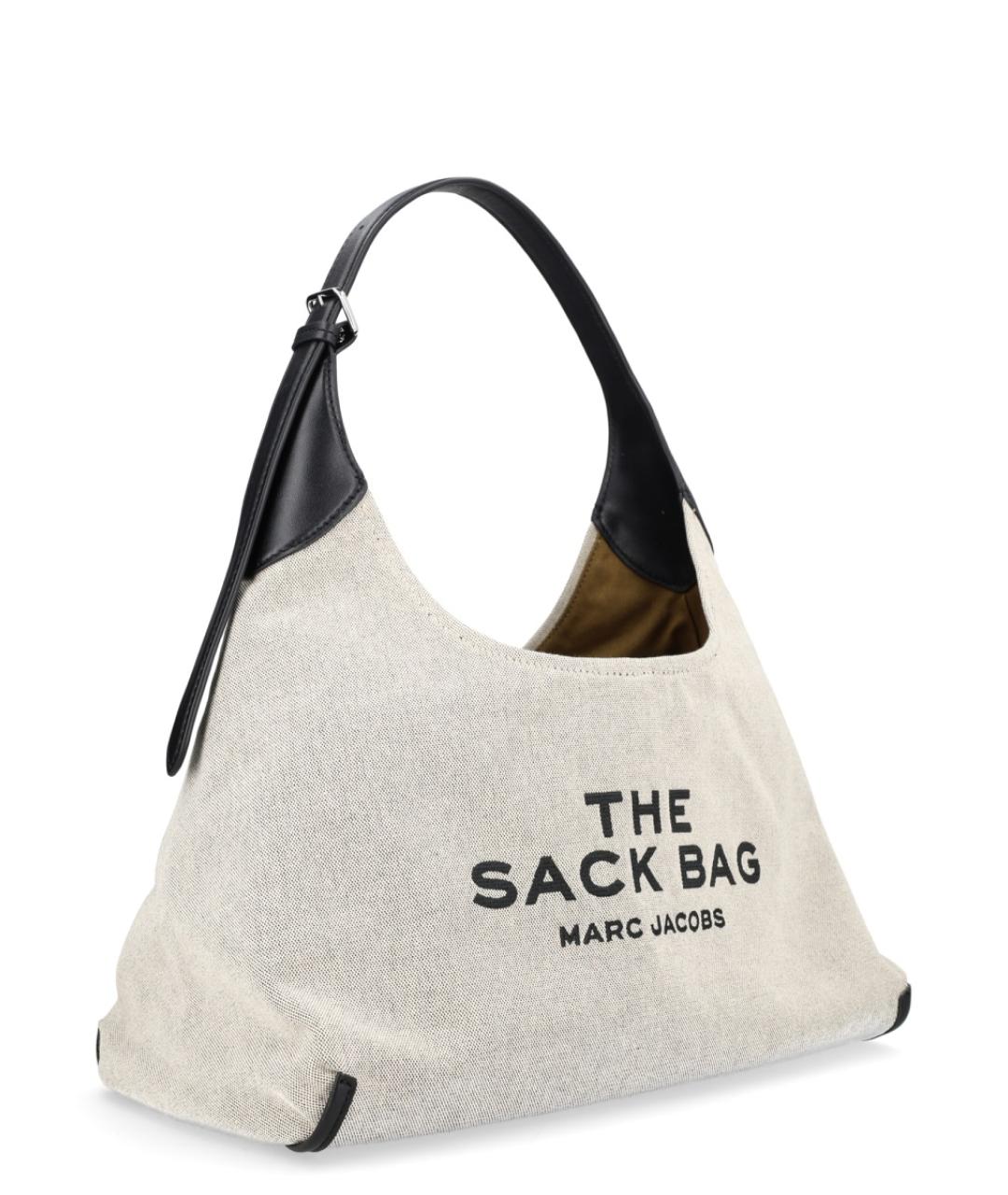 MARC JACOBS Белая хлопковая сумка через плечо, фото 3