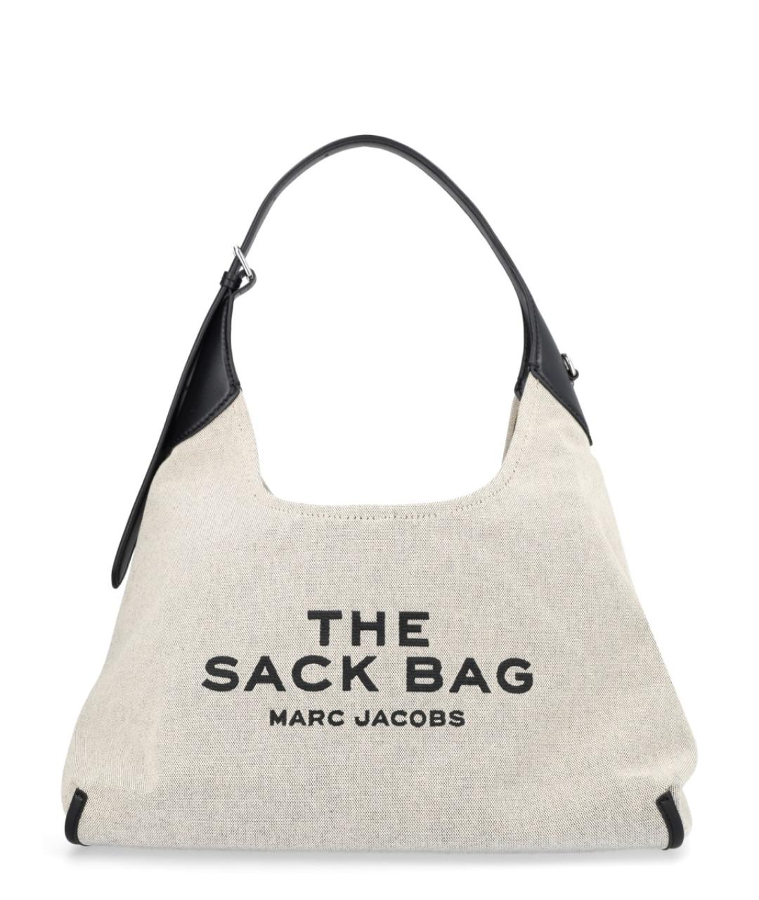 MARC JACOBS Белая хлопковая сумка через плечо, фото 1
