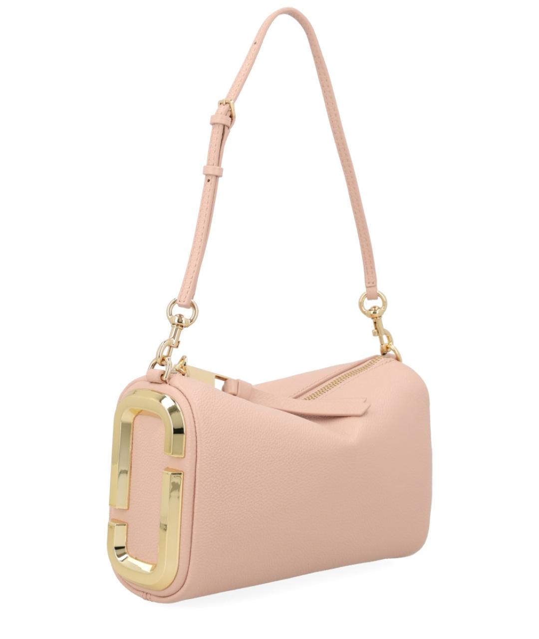 MARC JACOBS Розовая кожаная сумка через плечо, фото 3