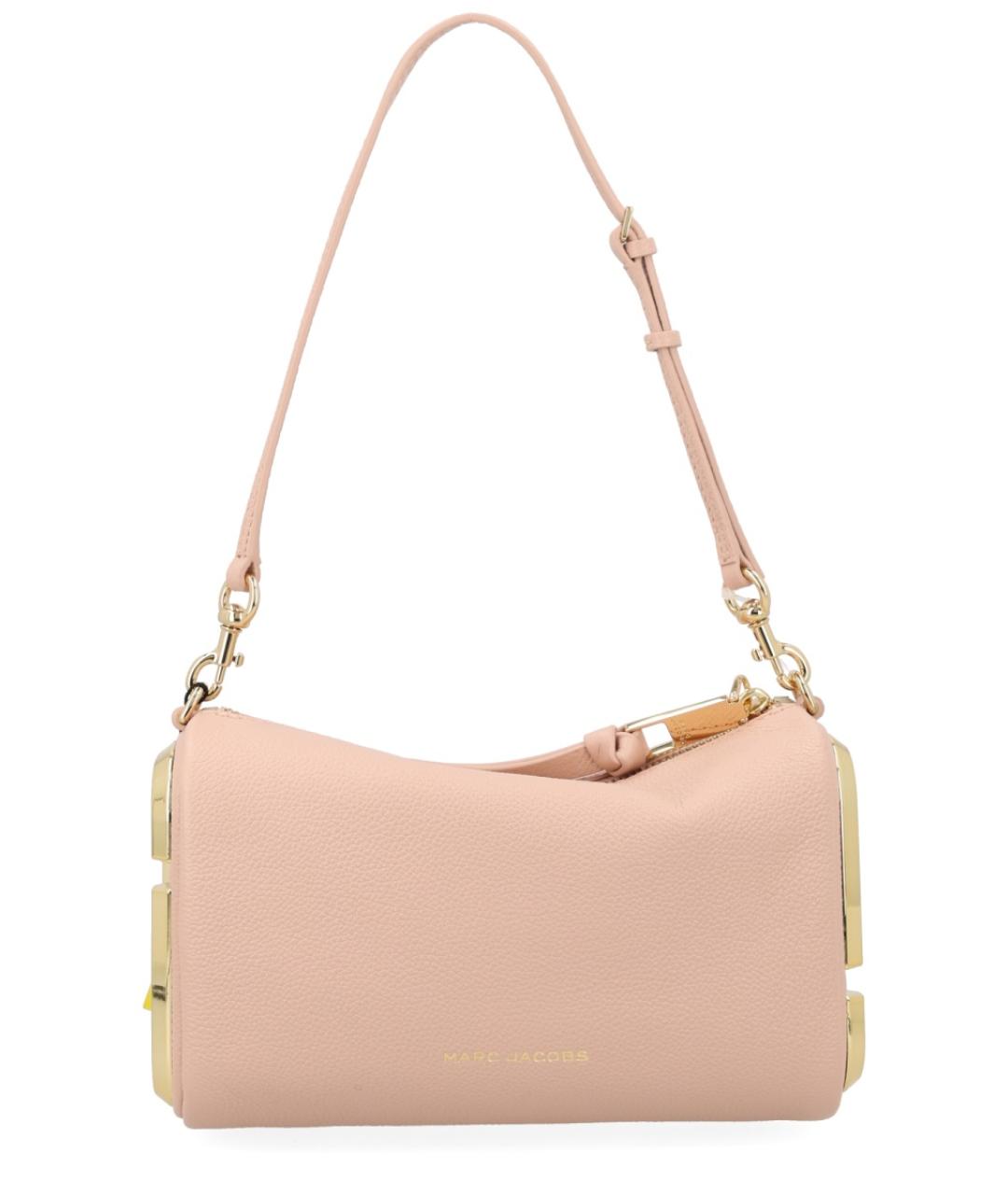 MARC JACOBS Розовая кожаная сумка через плечо, фото 1