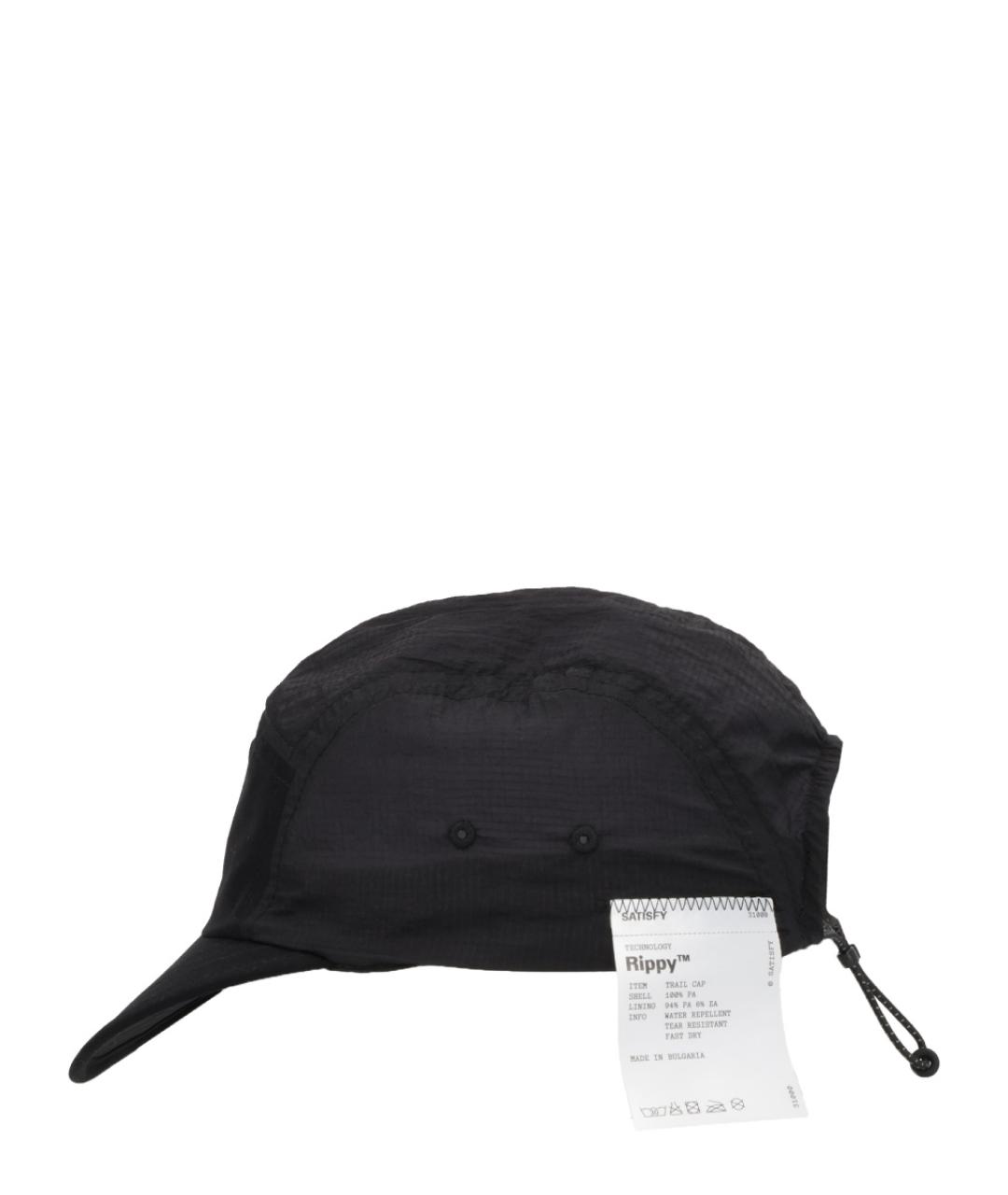 SATISFY Черная кепка/бейсболка, фото 3