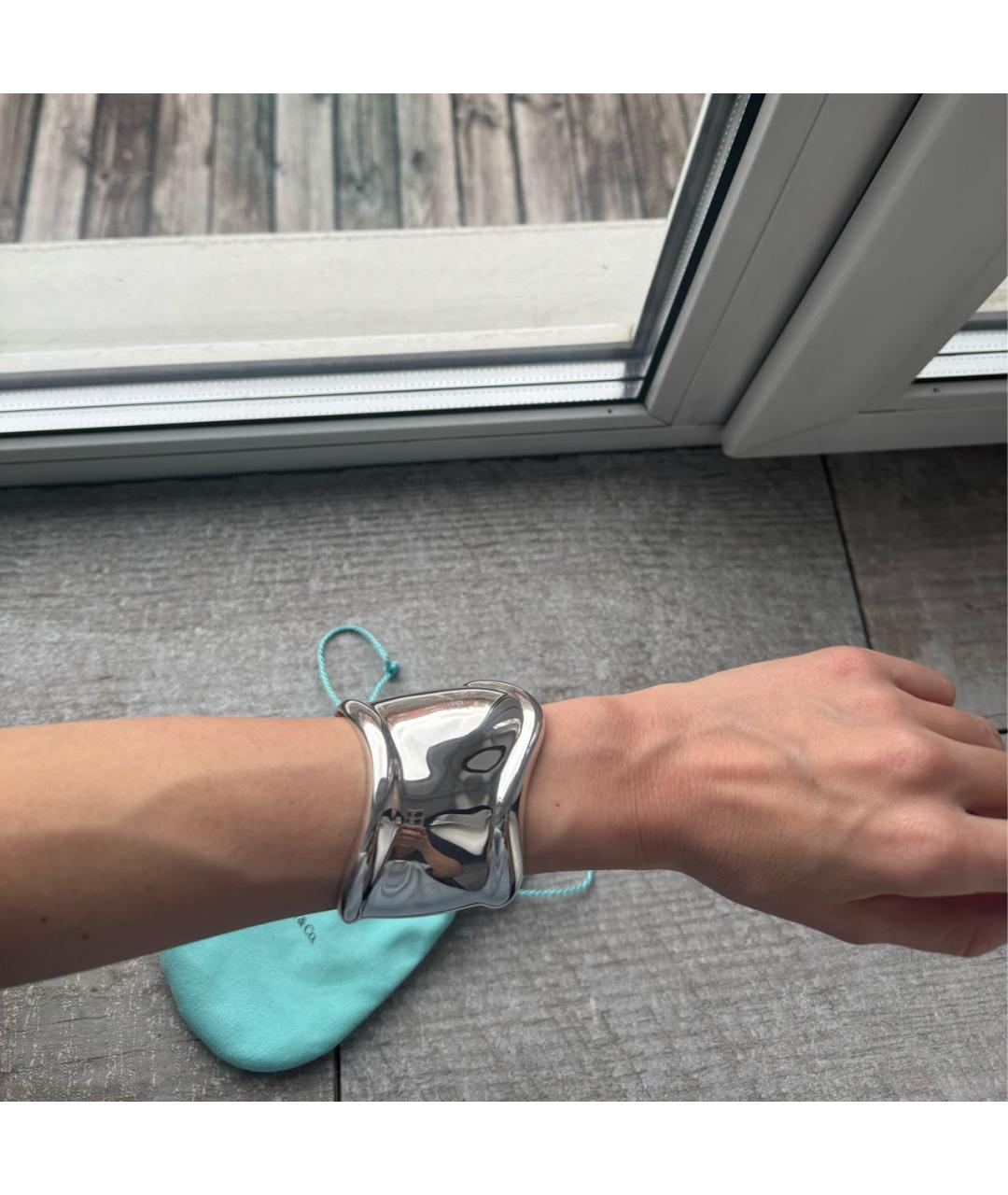 TIFFANY&CO Серебрянный серебряный браслет, фото 2
