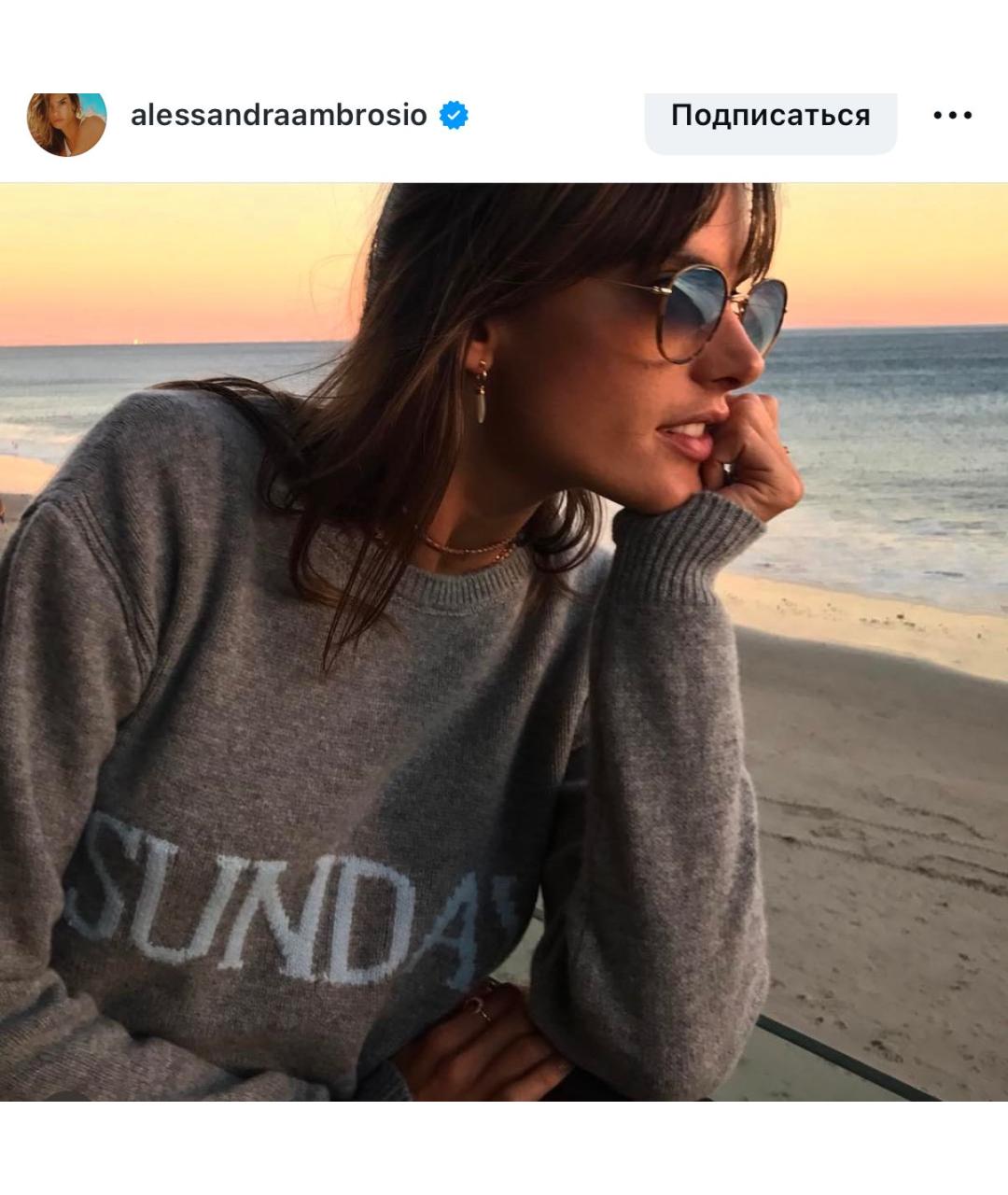 ALBERTA FERRETTI Розовый шерстяной джемпер / свитер, фото 7