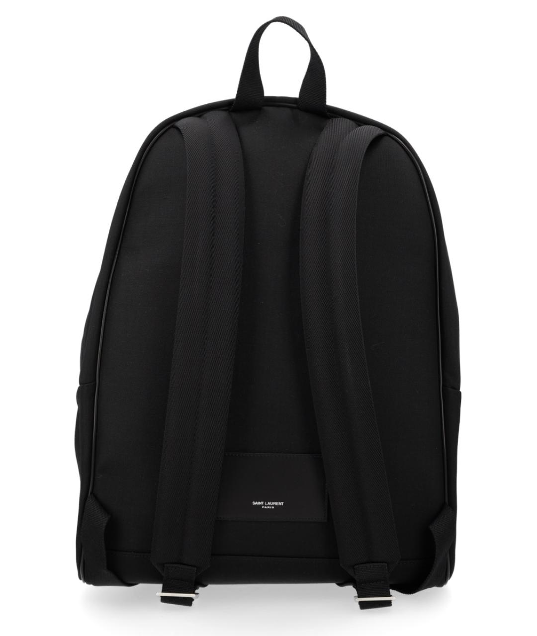 SAINT LAURENT Черный синтетический рюкзак, фото 3
