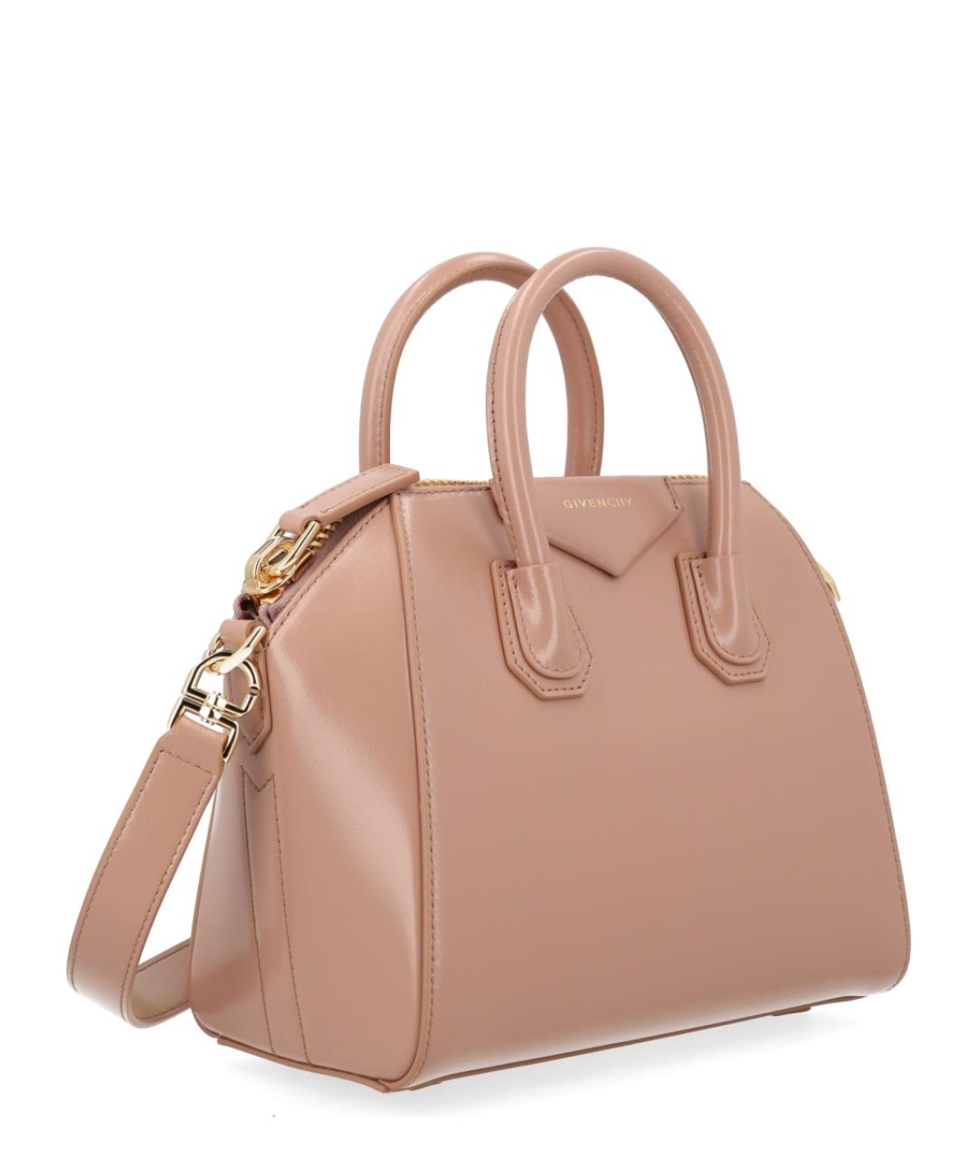 GIVENCHY Розовая кожаная сумка через плечо, фото 2