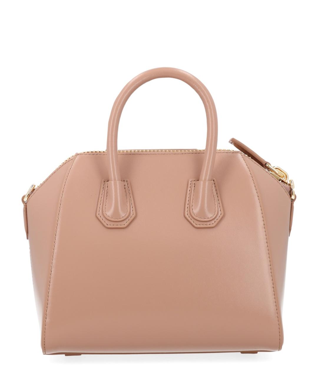 GIVENCHY Розовая кожаная сумка через плечо, фото 3