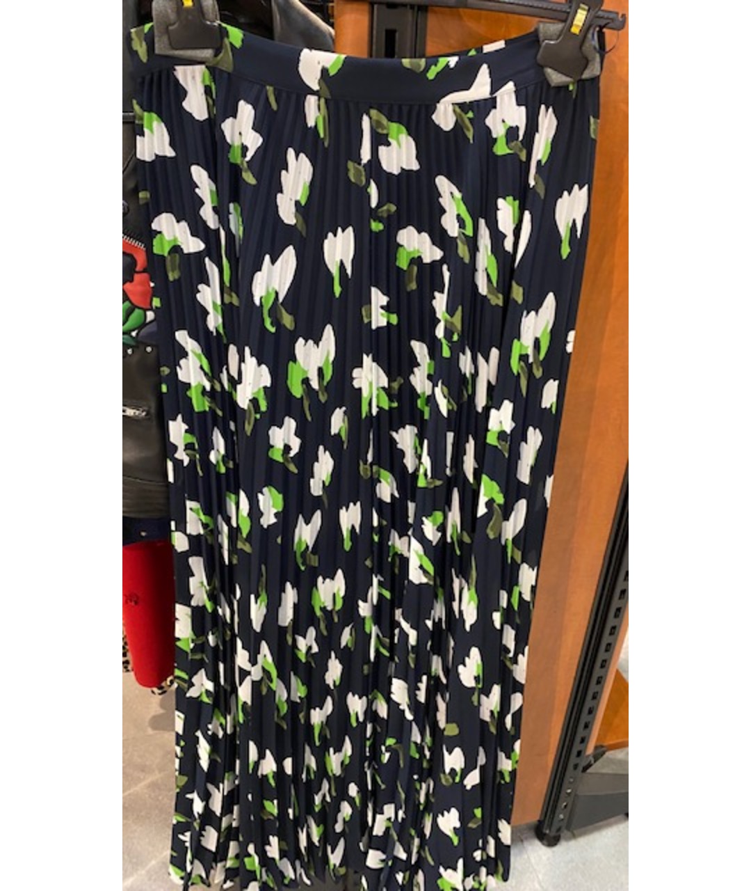 ESCADA Зеленая полиэстеровая юбка миди, фото 2