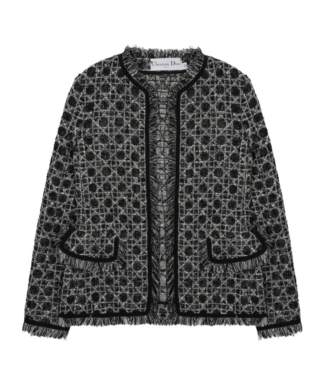 CHRISTIAN DIOR Черный жакет/пиджак, фото 1