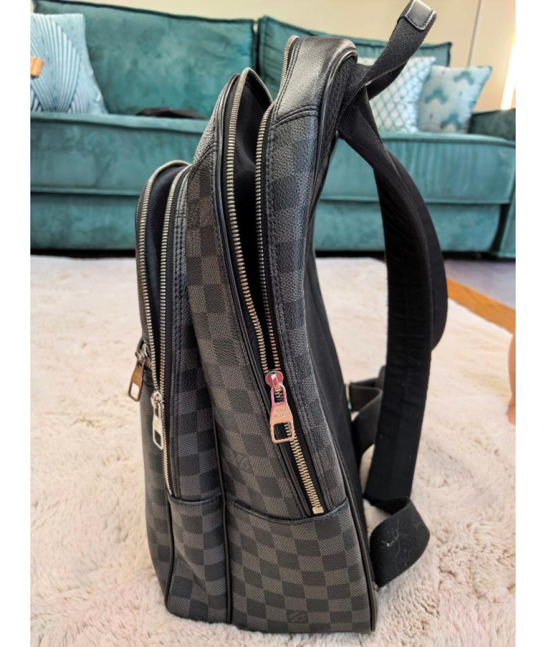 LOUIS VUITTON Черный рюкзак, фото 2