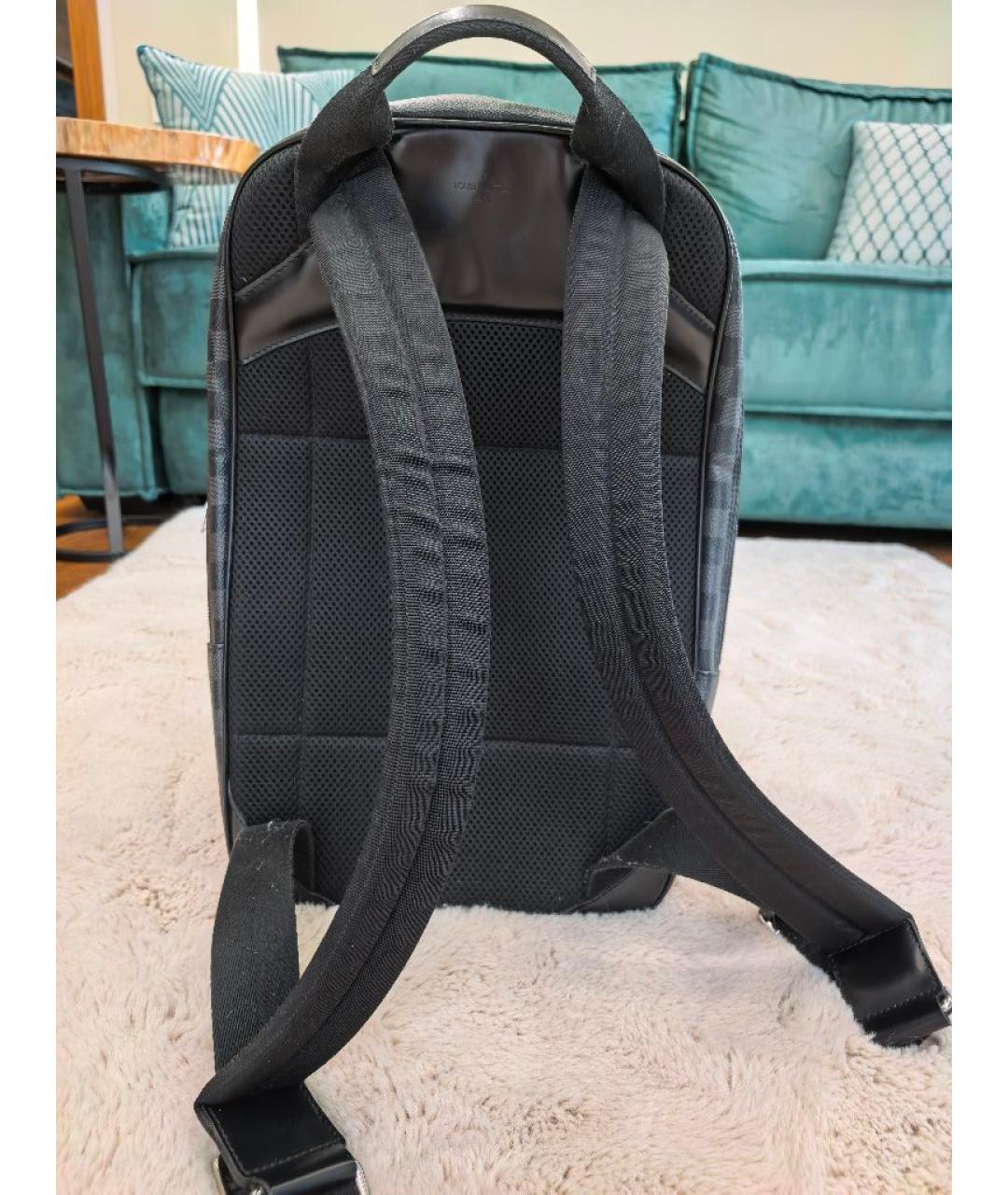 LOUIS VUITTON Черный рюкзак, фото 3
