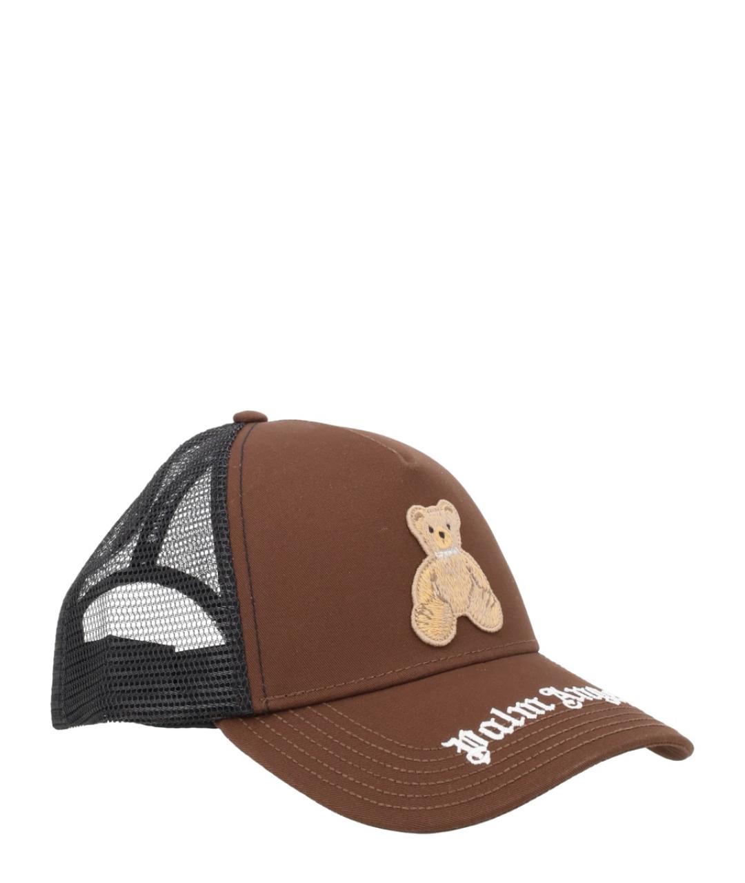 PALM ANGELS Коричневая хлопковая кепка/бейсболка, фото 3