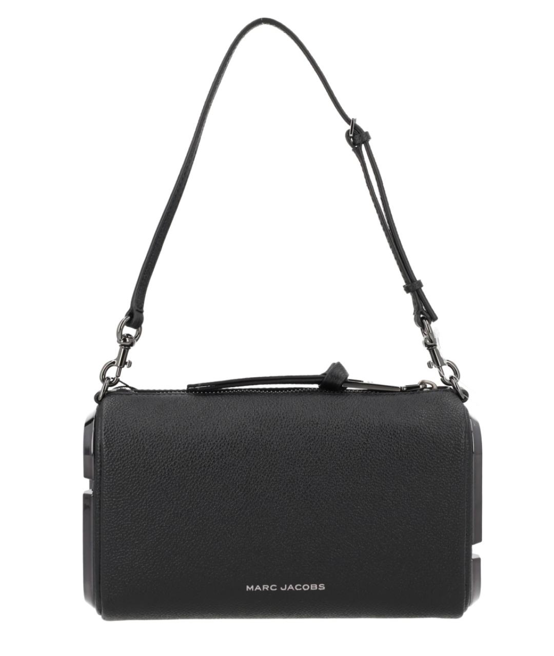 MARC JACOBS Черная кожаная сумка через плечо, фото 1