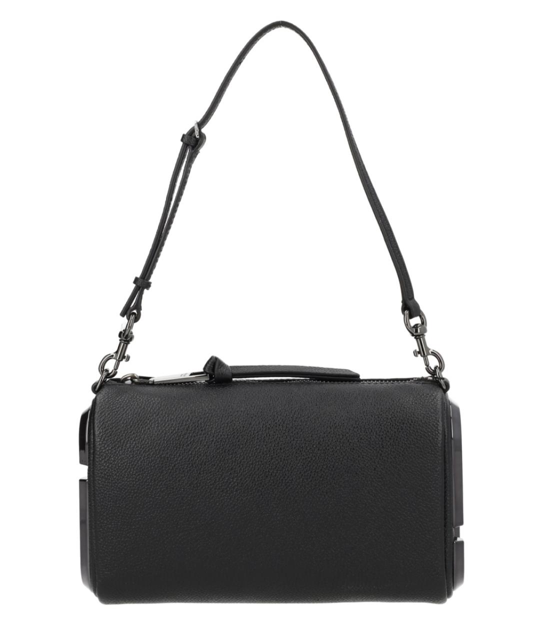 MARC JACOBS Черная кожаная сумка через плечо, фото 2