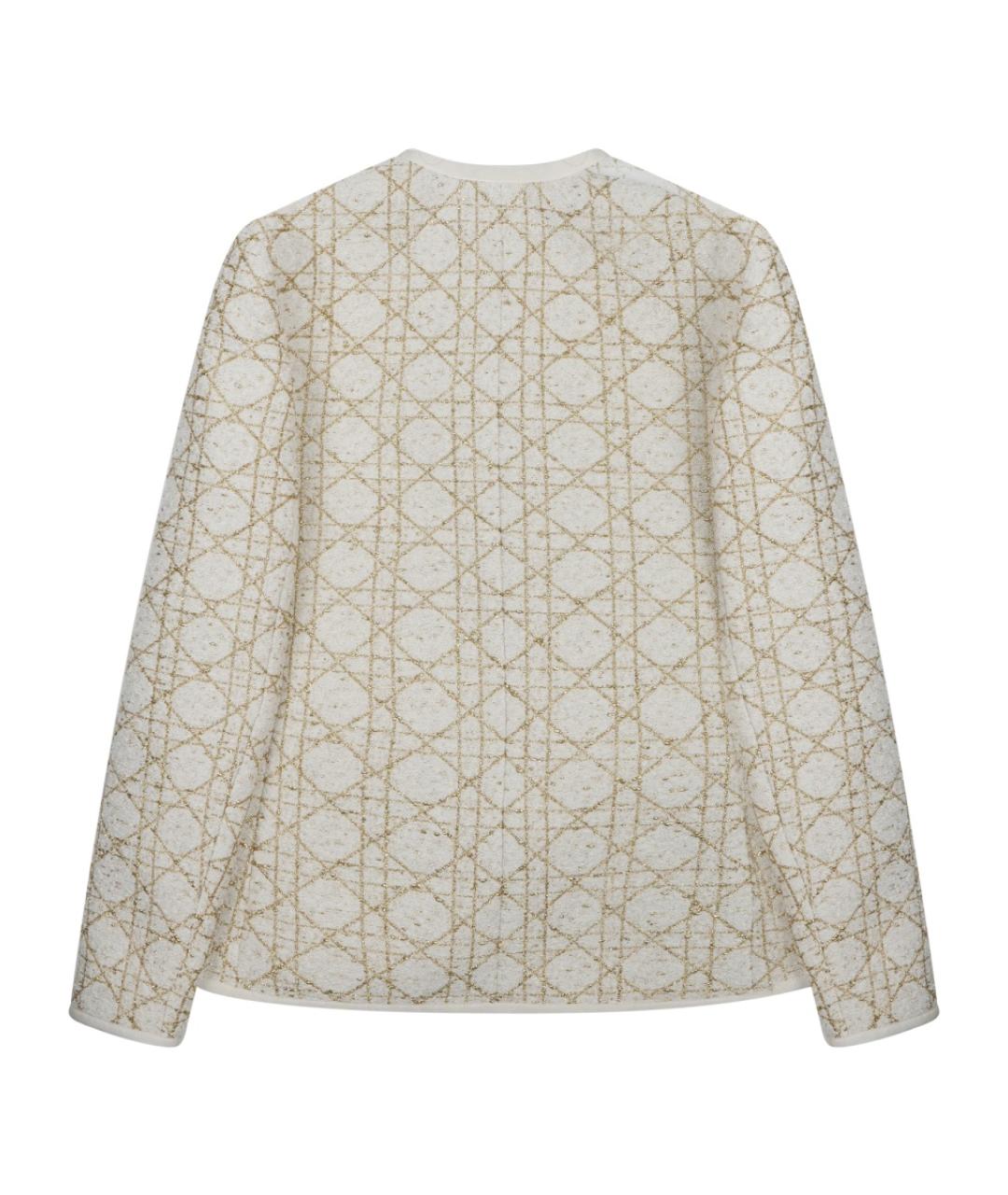 CHRISTIAN DIOR Белый жакет/пиджак, фото 2