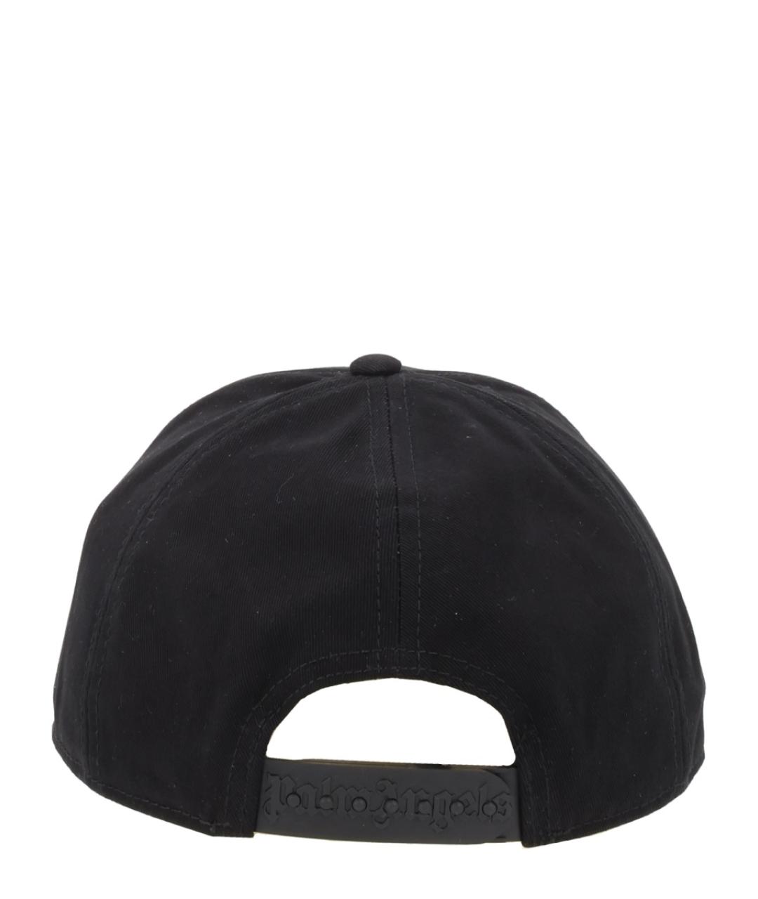 PALM ANGELS Черная хлопковая кепка/бейсболка, фото 2