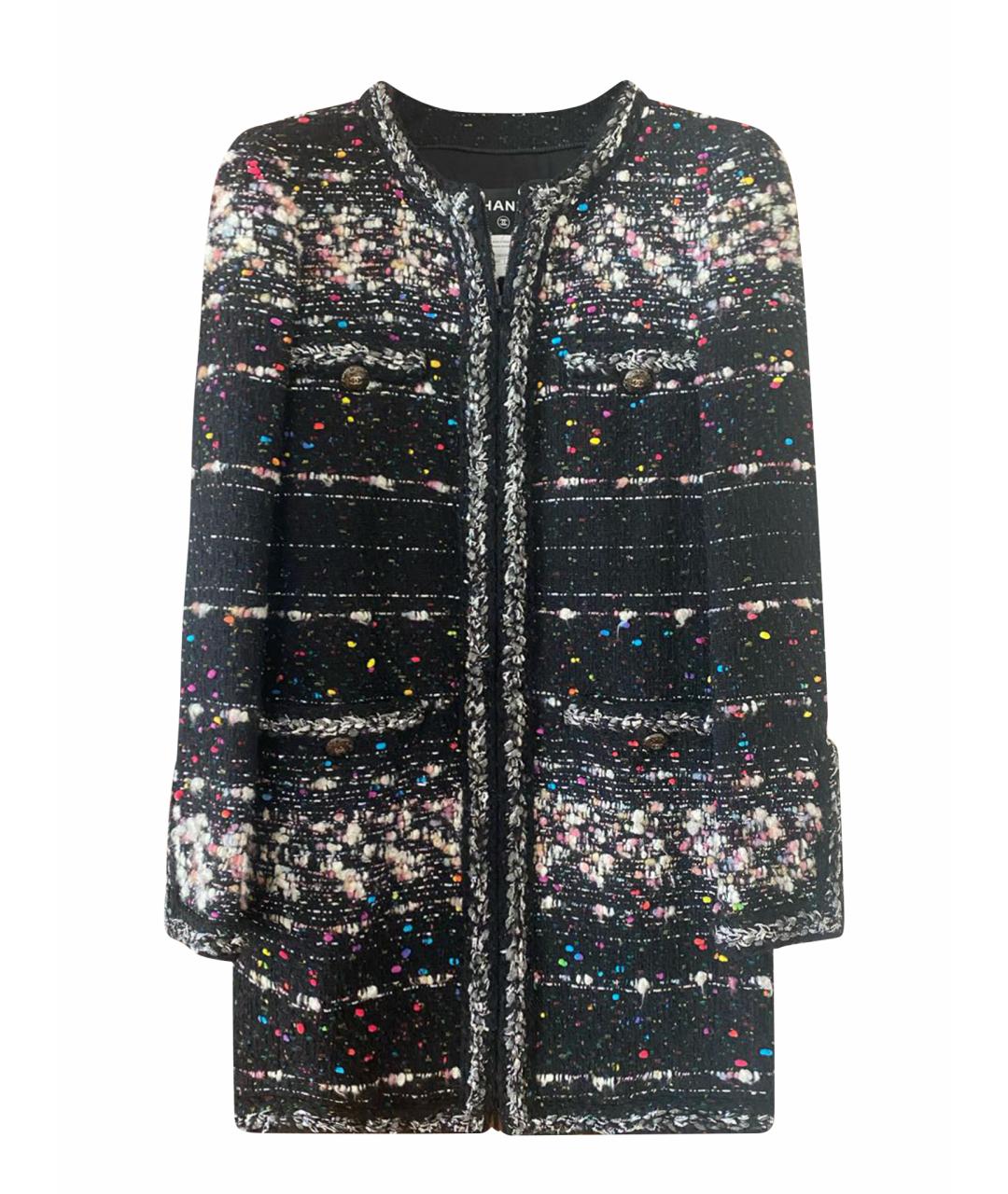 CHANEL Черный жакет/пиджак, фото 1