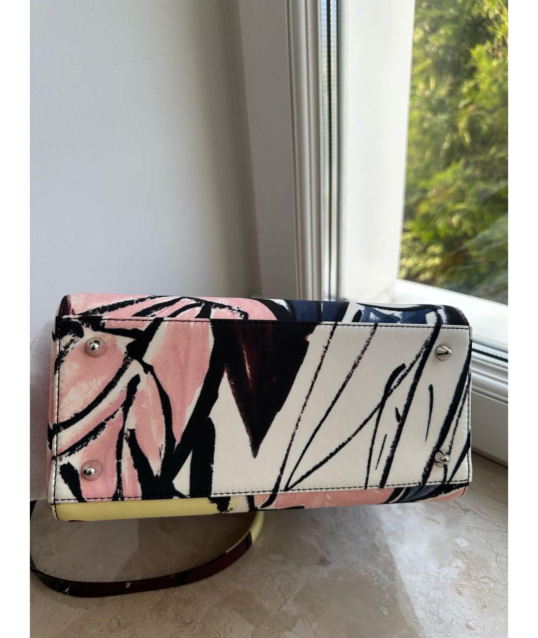 CHRISTIAN DIOR Мульти тканевая сумка с короткими ручками, фото 6