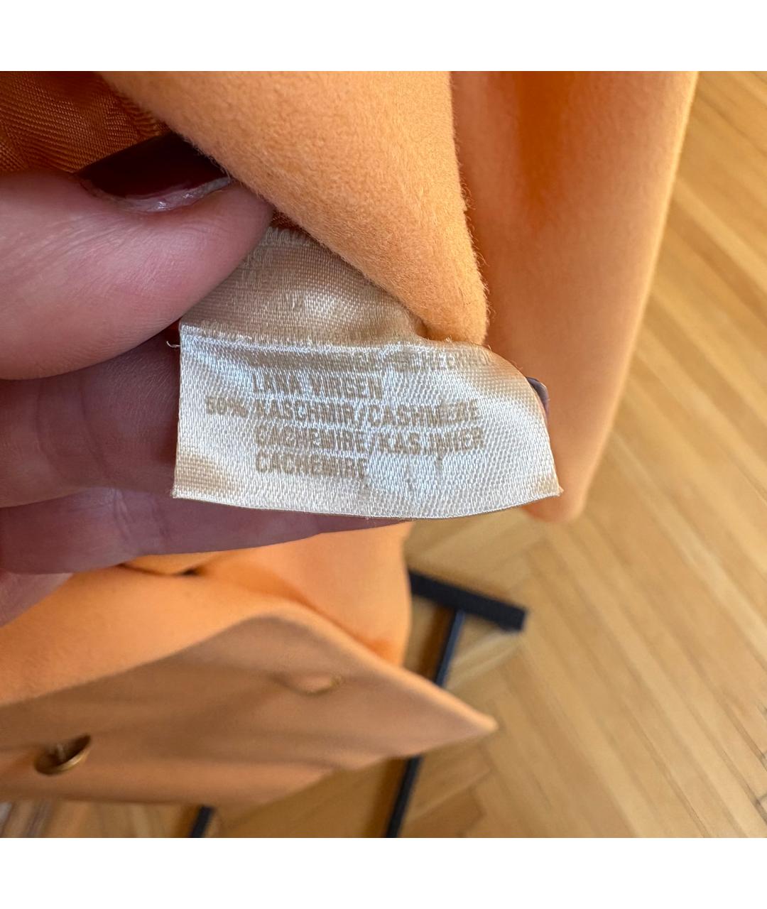 ESCADA Оранжевый шерстяной жакет/пиджак, фото 6