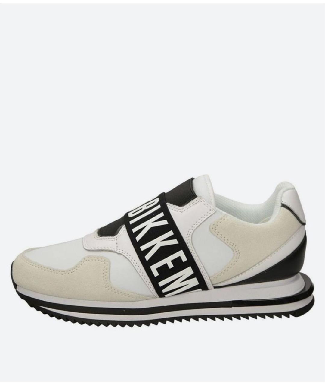 BIKKEMBERGS Белые кожаные кроссовки, фото 8