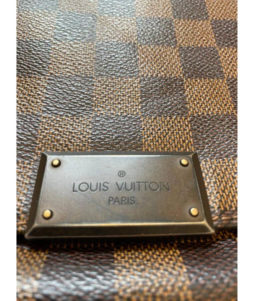 LOUIS VUITTON Коричневая сумка на плечо, фото 3