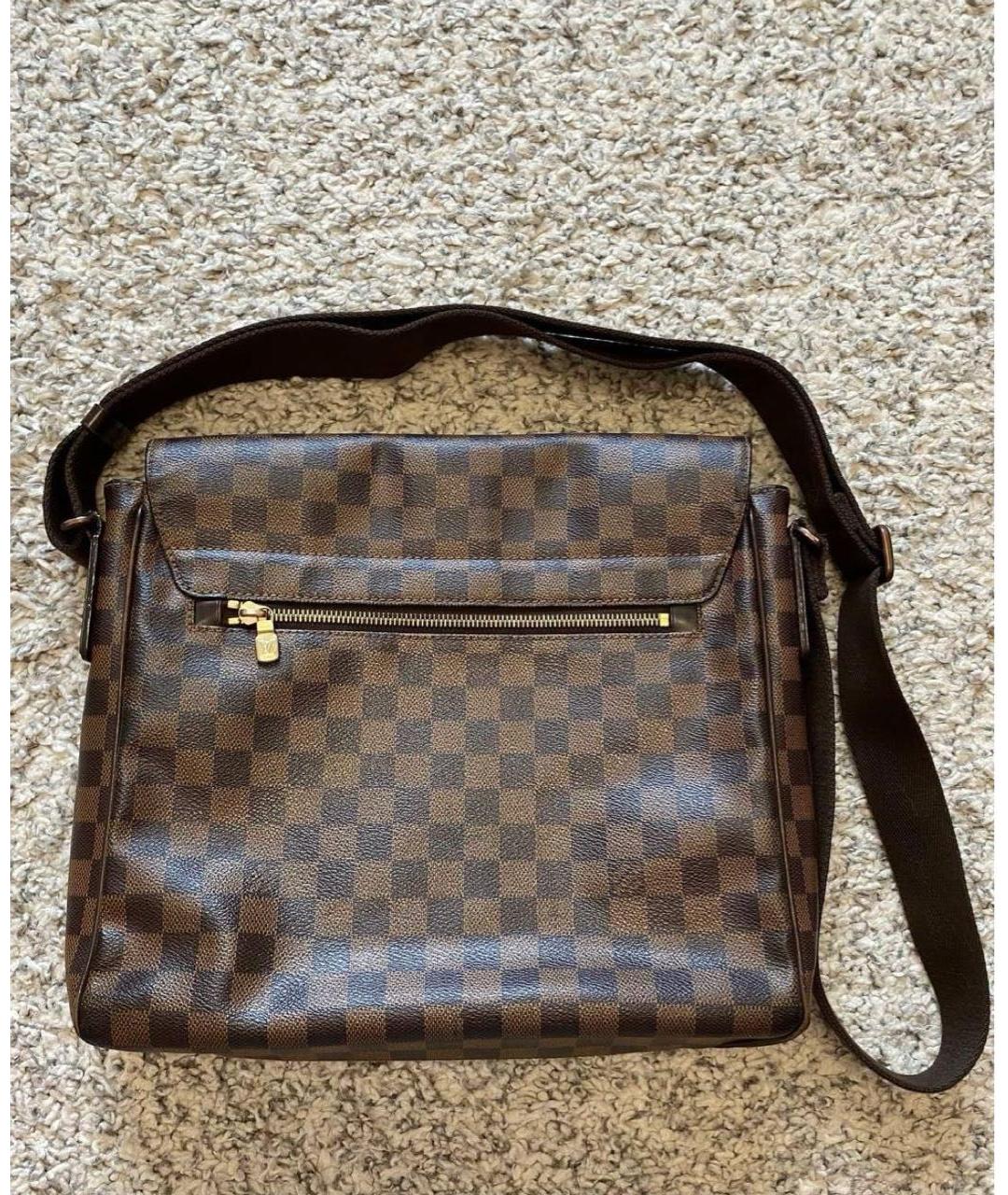 LOUIS VUITTON Коричневая сумка на плечо, фото 2