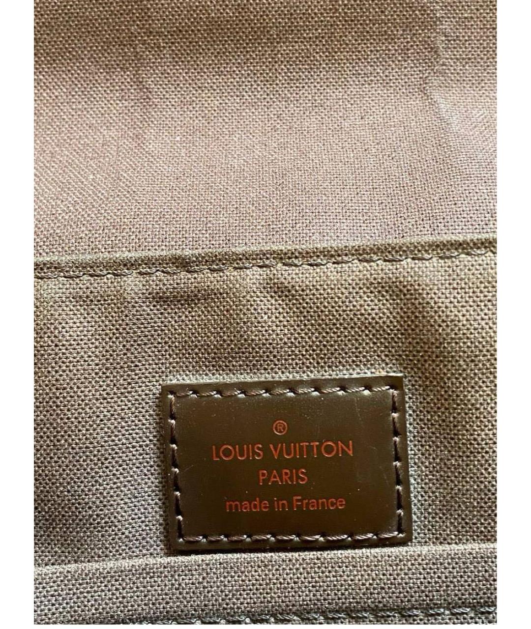 LOUIS VUITTON Коричневая сумка на плечо, фото 4