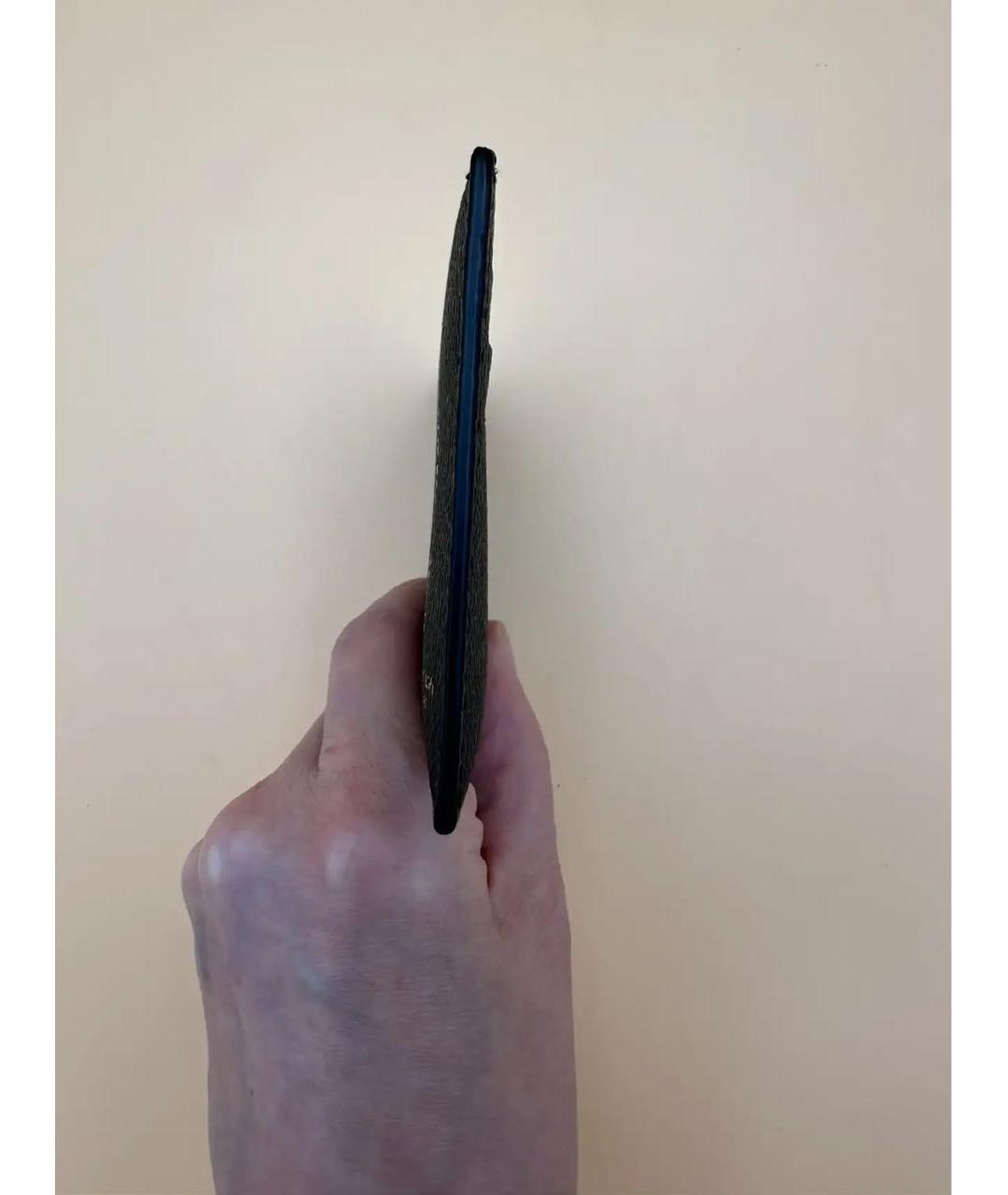 GIVENCHY Черный кожаный кардхолдер, фото 3