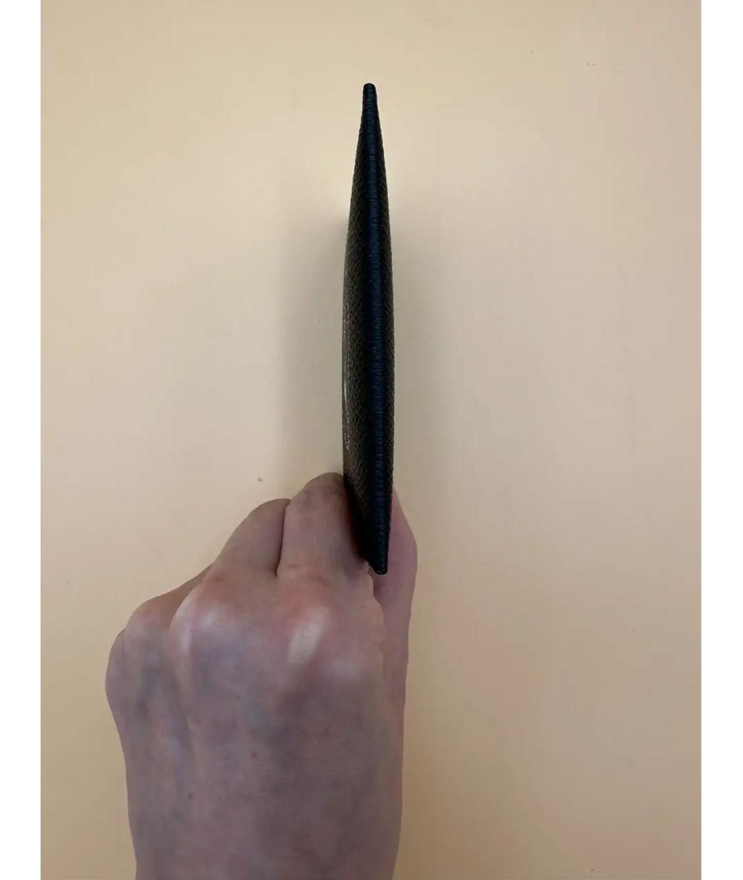 GIVENCHY Черный кожаный кардхолдер, фото 4