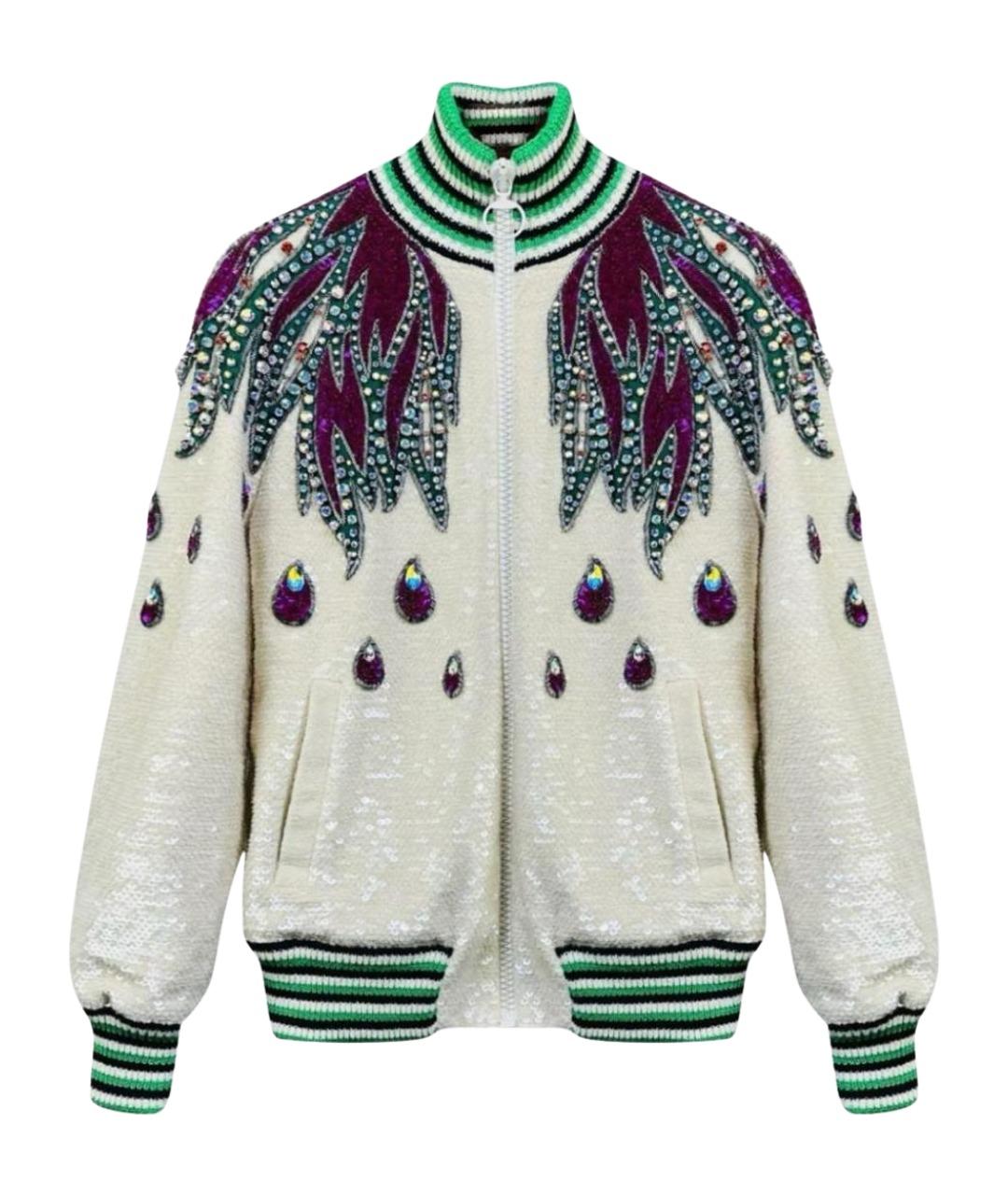 GUCCI Бежевая хлопковая куртка, фото 1