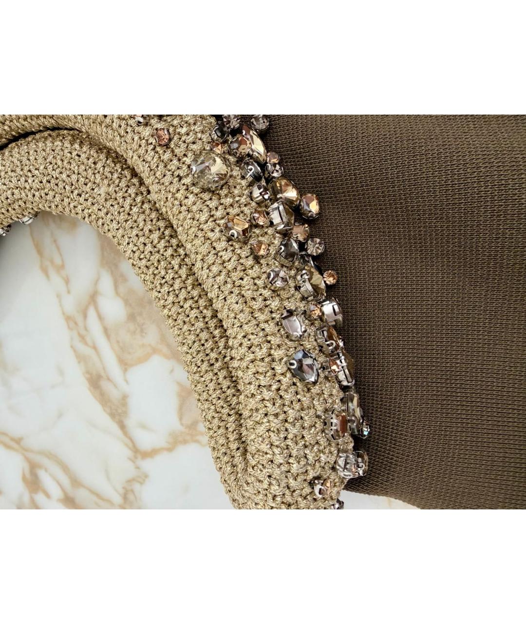 CULT GAIA Зеленые полиэстеровое повседневное платье, фото 3