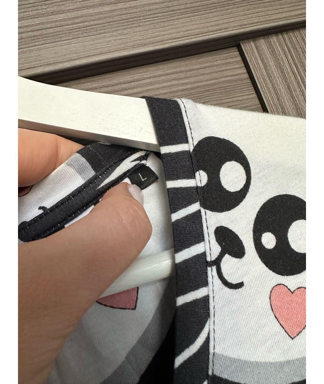 PHILIPP PLEIN Черная хлопковая футболка, фото 6