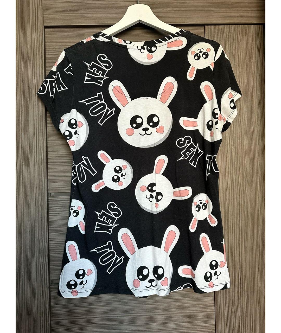 PHILIPP PLEIN Черная хлопковая футболка, фото 7