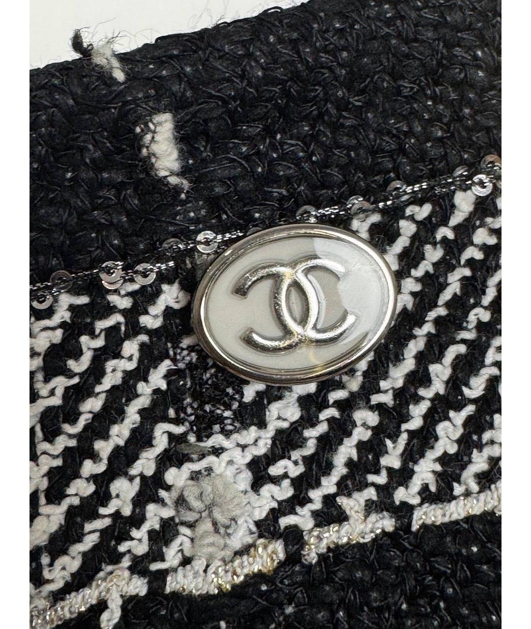 CHANEL Мульти шелковые прямые брюки, фото 2